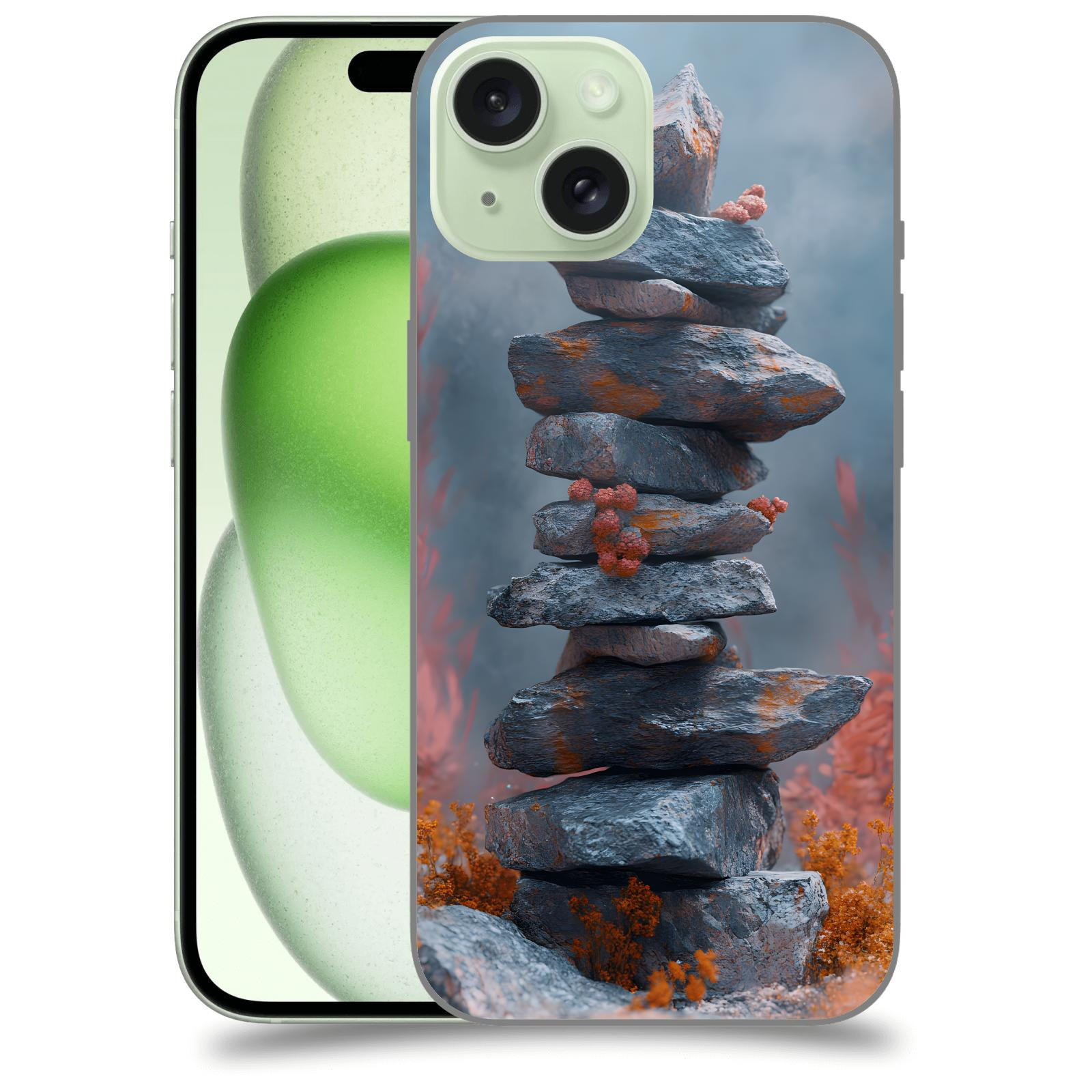 ACOVER Kryt na mobil Apple iPhone 15 - Mohyla