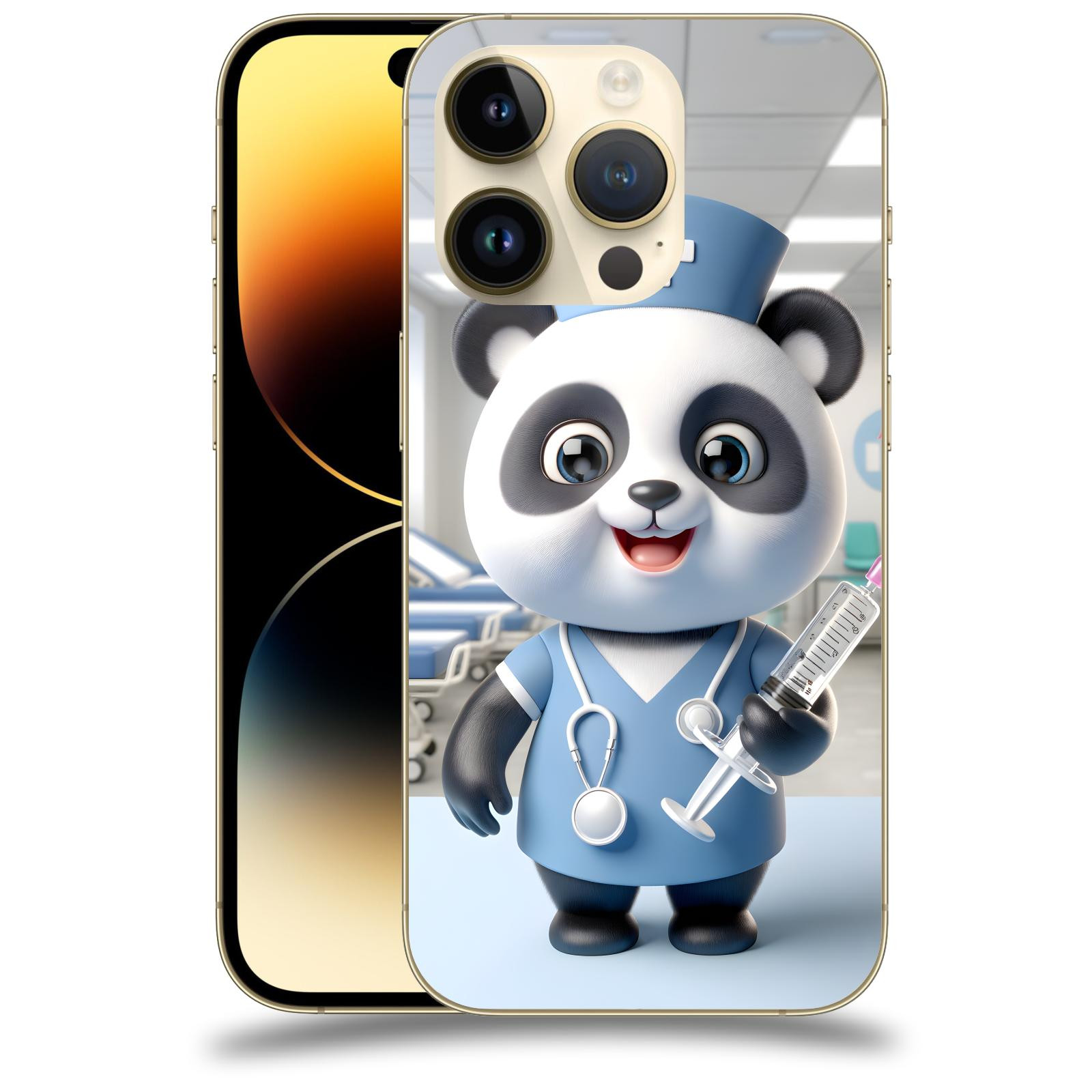 ACOVER Kryt na mobil Apple iPhone 14 Pro - Panda doktor 2