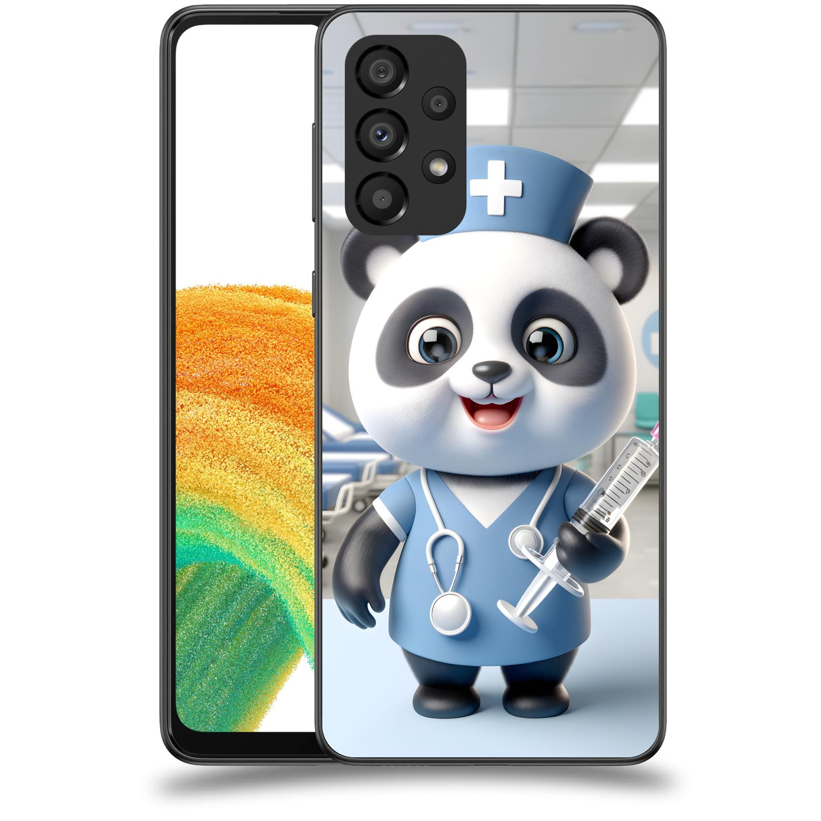 ACOVER Kryt na mobil Samsung Galaxy A33 5G A336 - Panda doktor 2