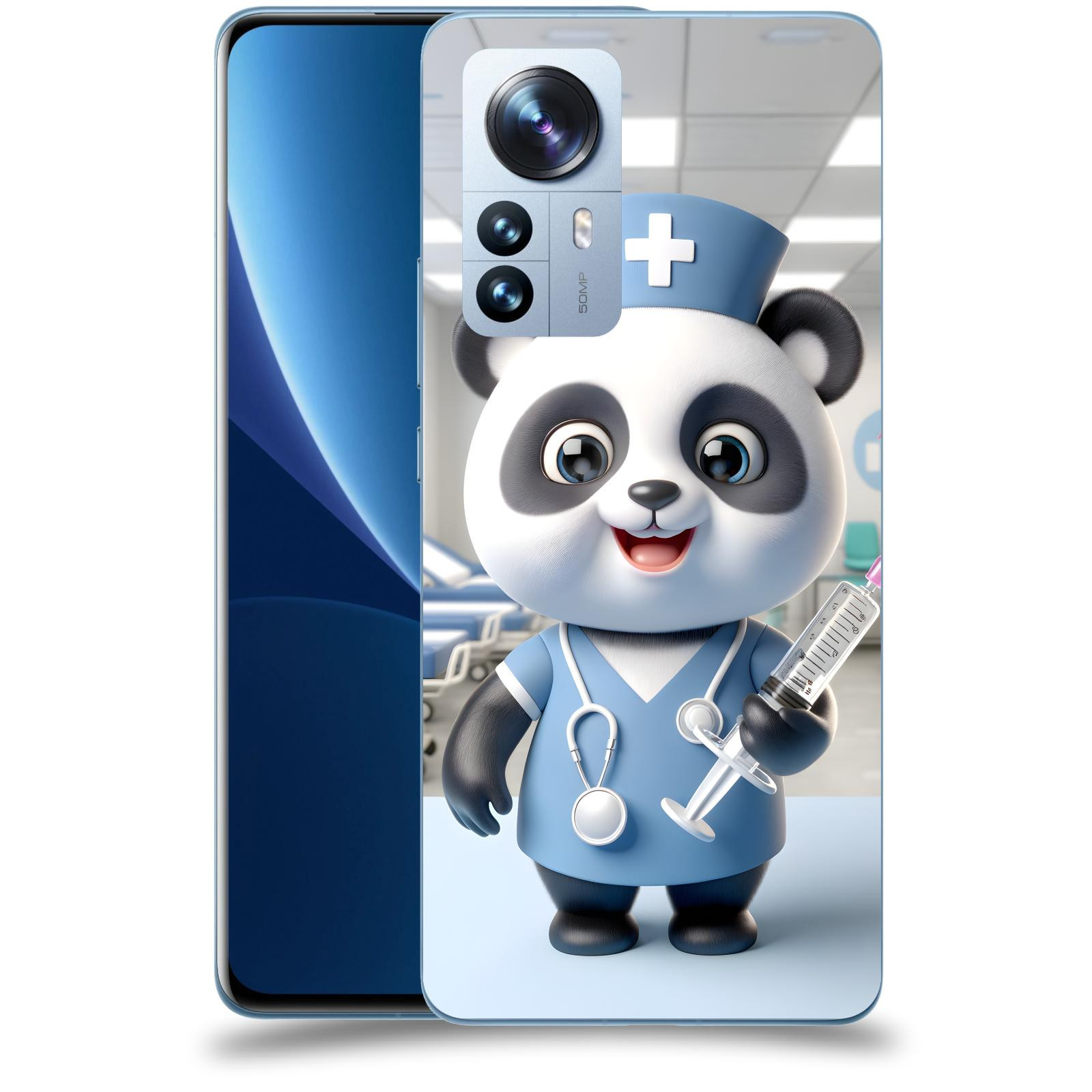 ACOVER Kryt na mobil Xiaomi 12 Pro - Panda doktor 2