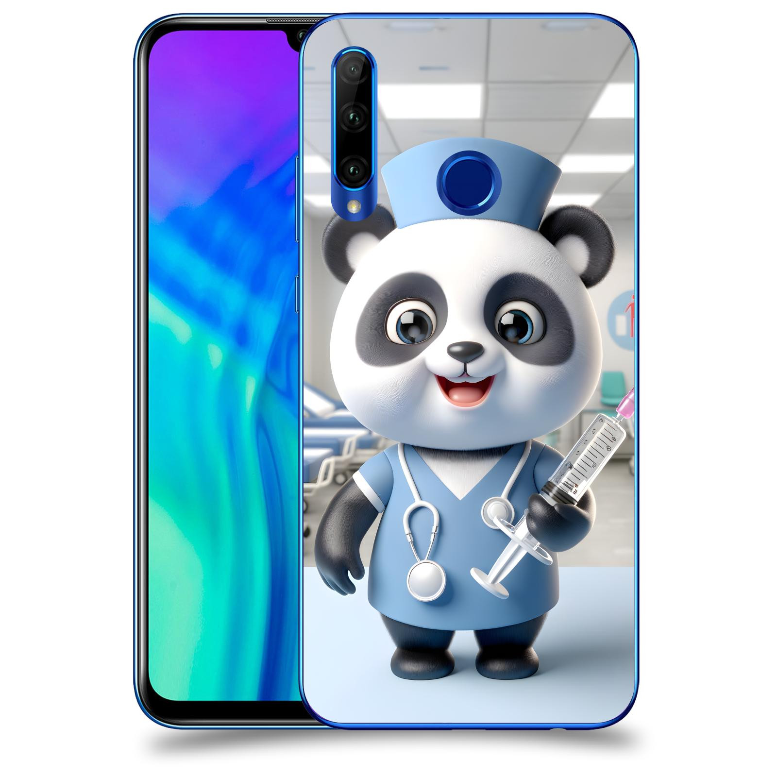 ACOVER Kryt na mobil Honor 20 Lite - Panda doktor 2