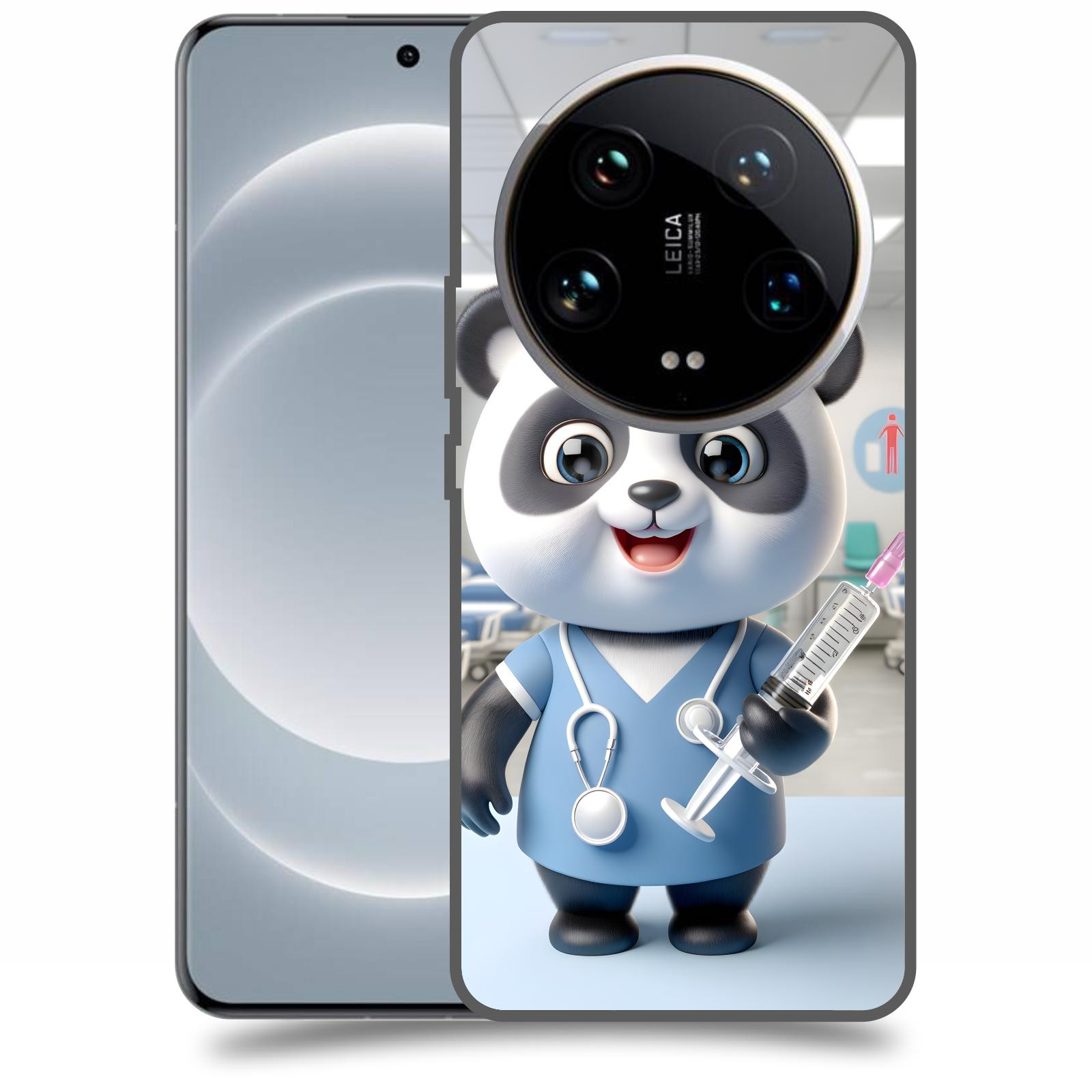 ACOVER Kryt na mobil Xiaomi 14 Ultra - Panda doktor 2