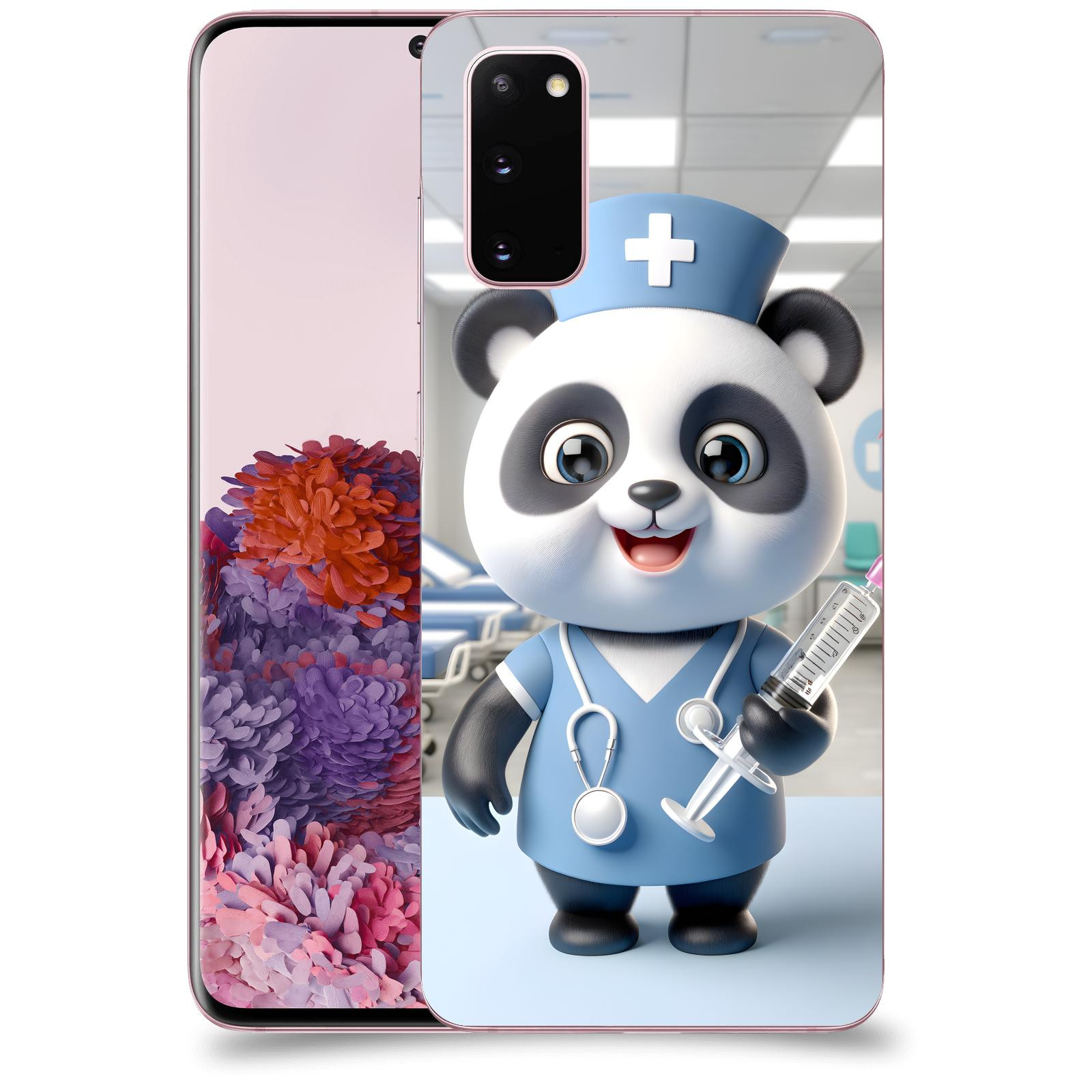 ACOVER Kryt na mobil Samsung Galaxy S20 G980F - Panda doktor 2