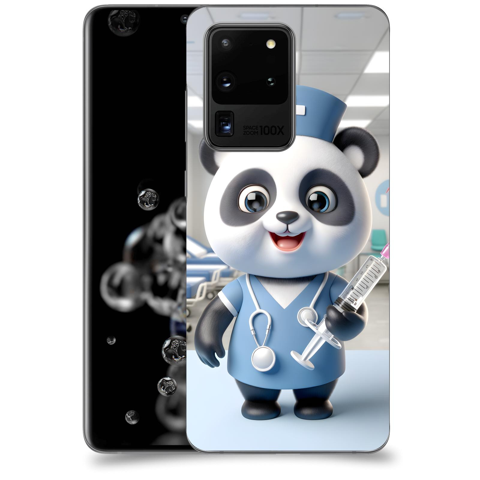 ACOVER Kryt na mobil Samsung Galaxy S20 Ultra 5G G988F - Panda doktor 2