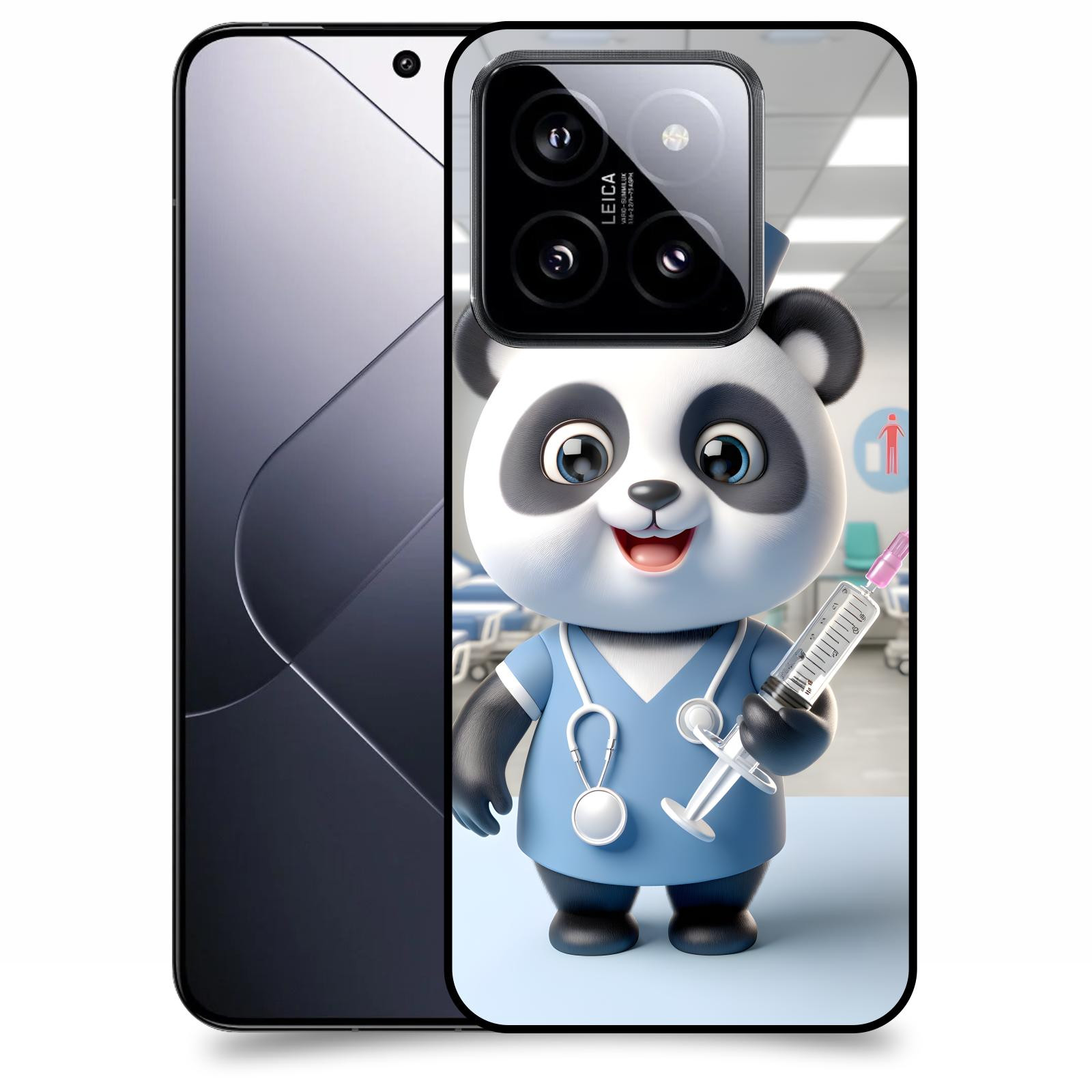 ACOVER Kryt na mobil Xiaomi 14 Pro - Panda doktor 2