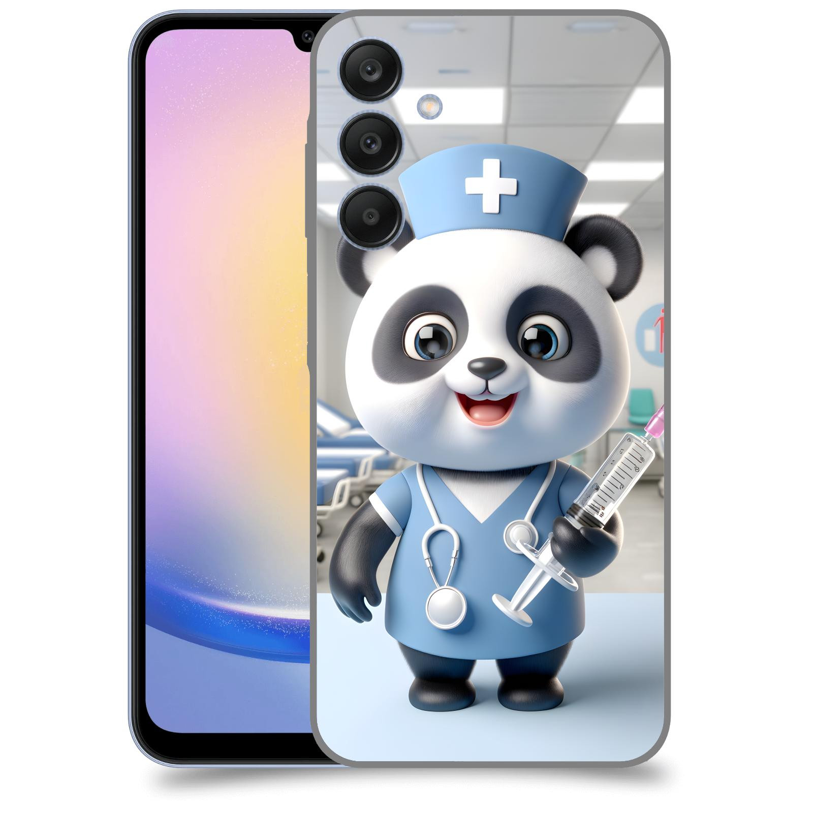 ACOVER Kryt na mobil Samsung Galaxy A25 5G - Panda doktor 2