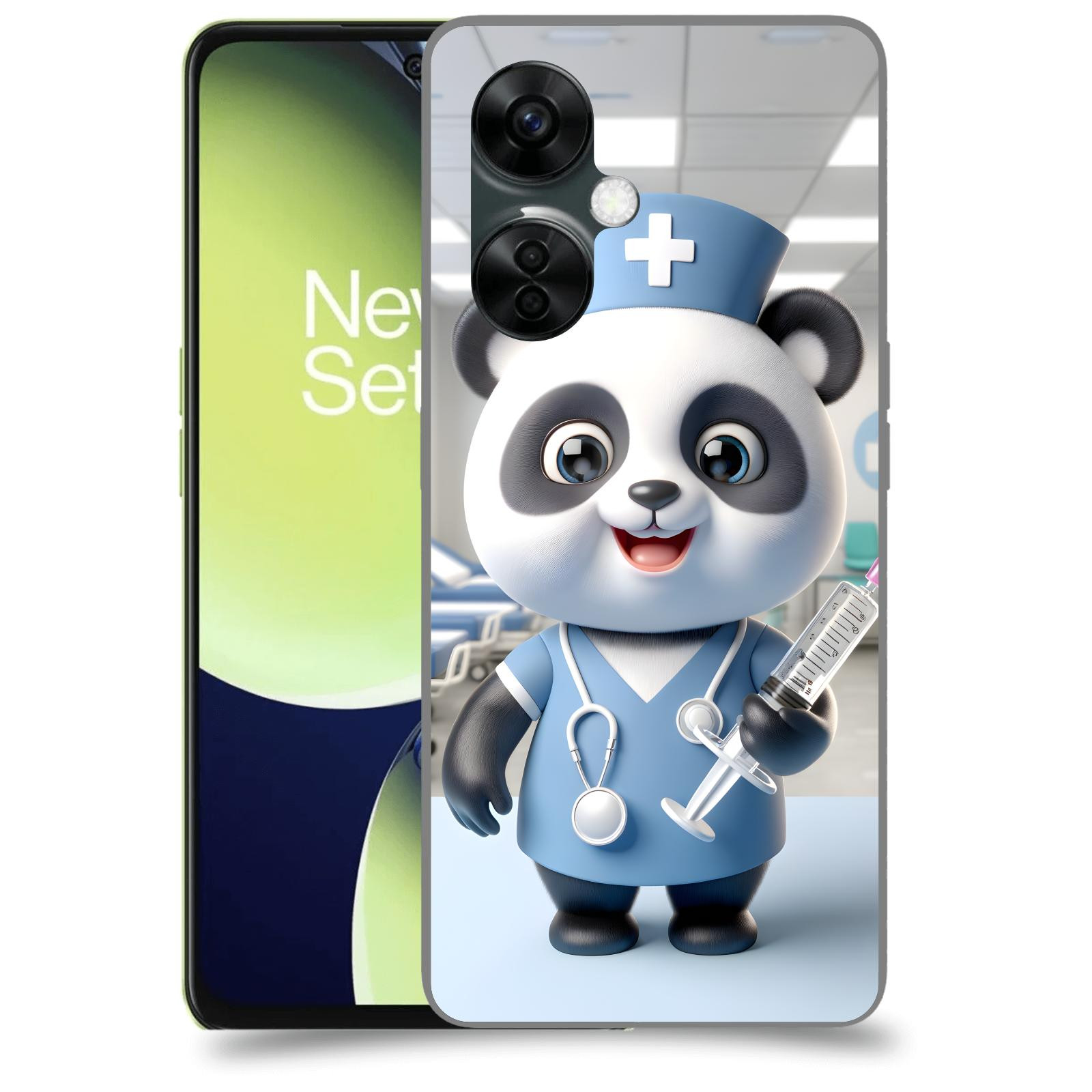 ACOVER Kryt na mobil OnePlus Nord CE 3 Lite 5G - Panda doktor 2