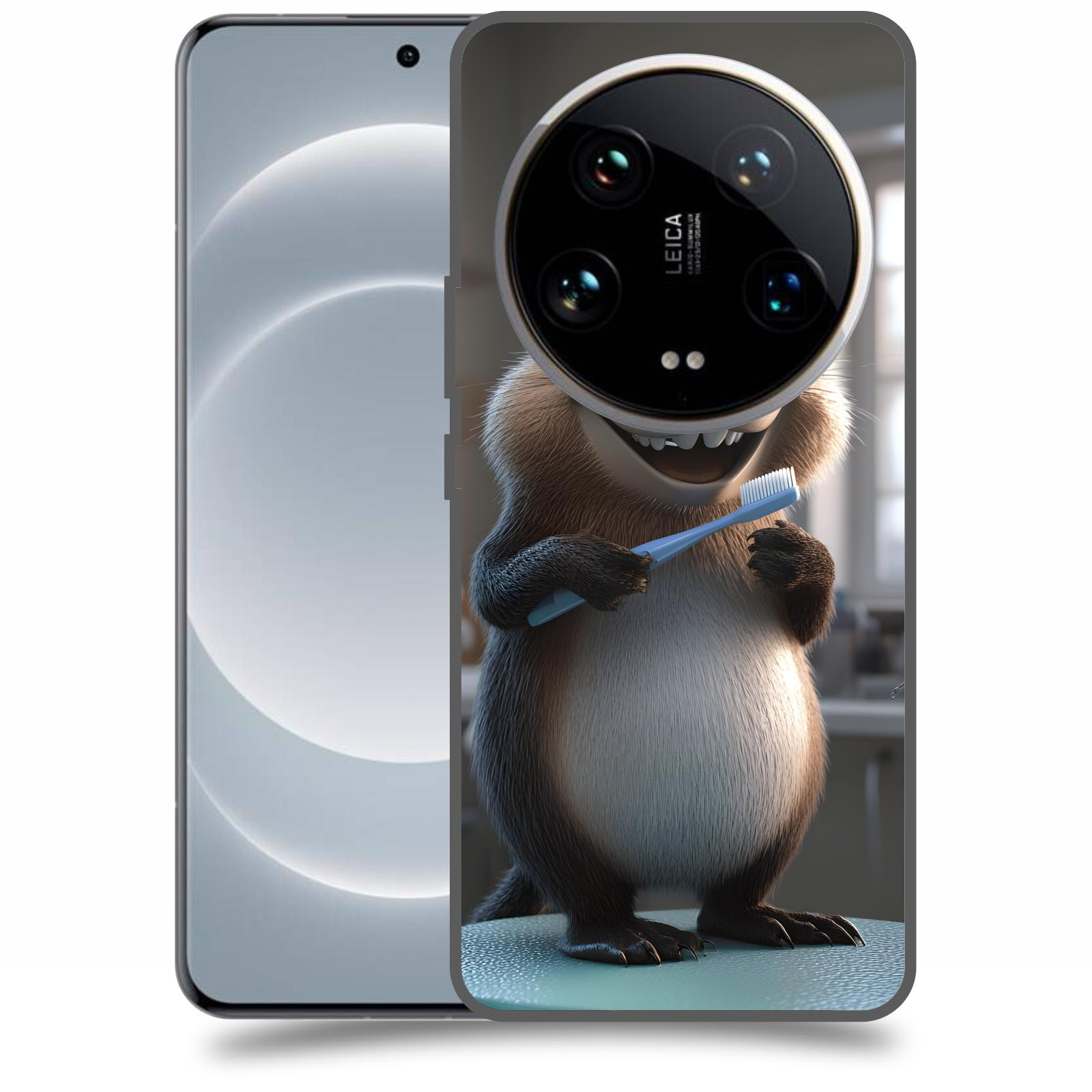ACOVER Kryt na mobil Xiaomi 14 Ultra - Bobr zubař