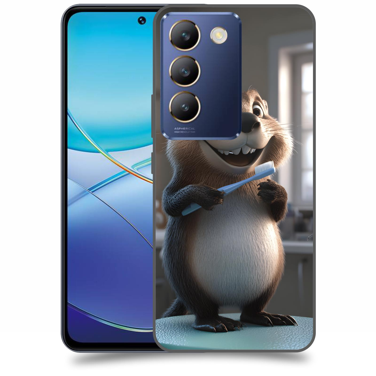 ACOVER Kryt na mobil Vivo V40SE - Bobr zubař