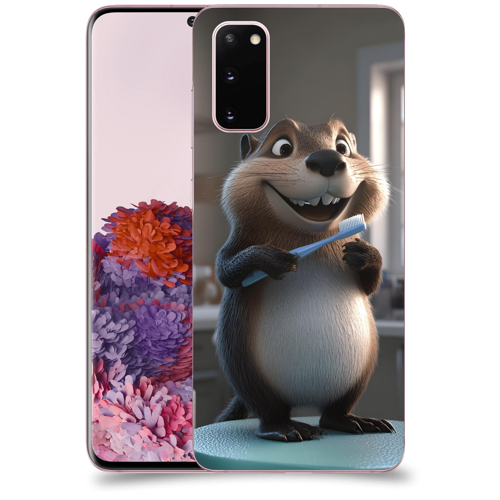 ACOVER Kryt na mobil Samsung Galaxy S20 G980F - Bobr zubař