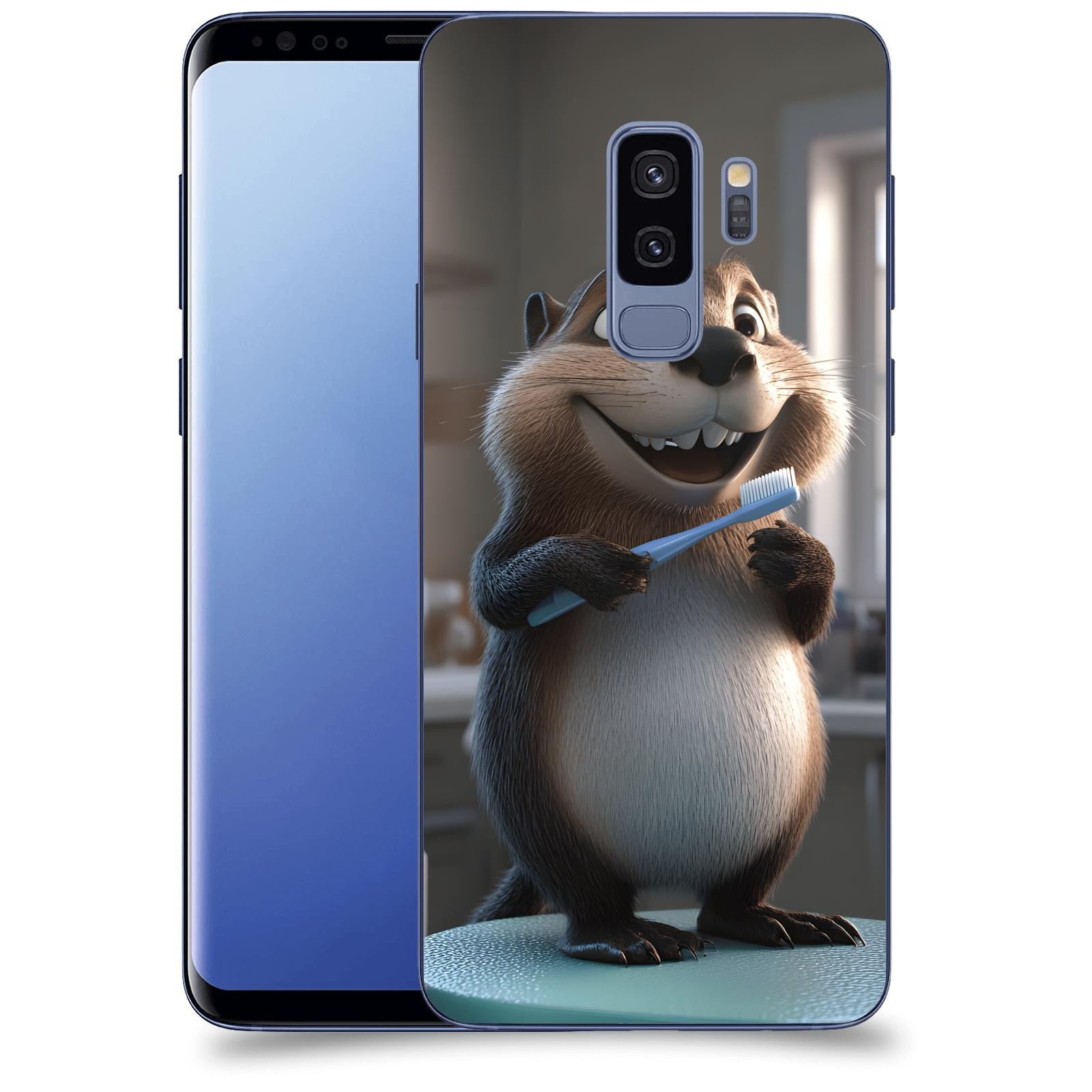 ACOVER Kryt na mobil Samsung Galaxy S9 Plus G965F - Bobr zubař