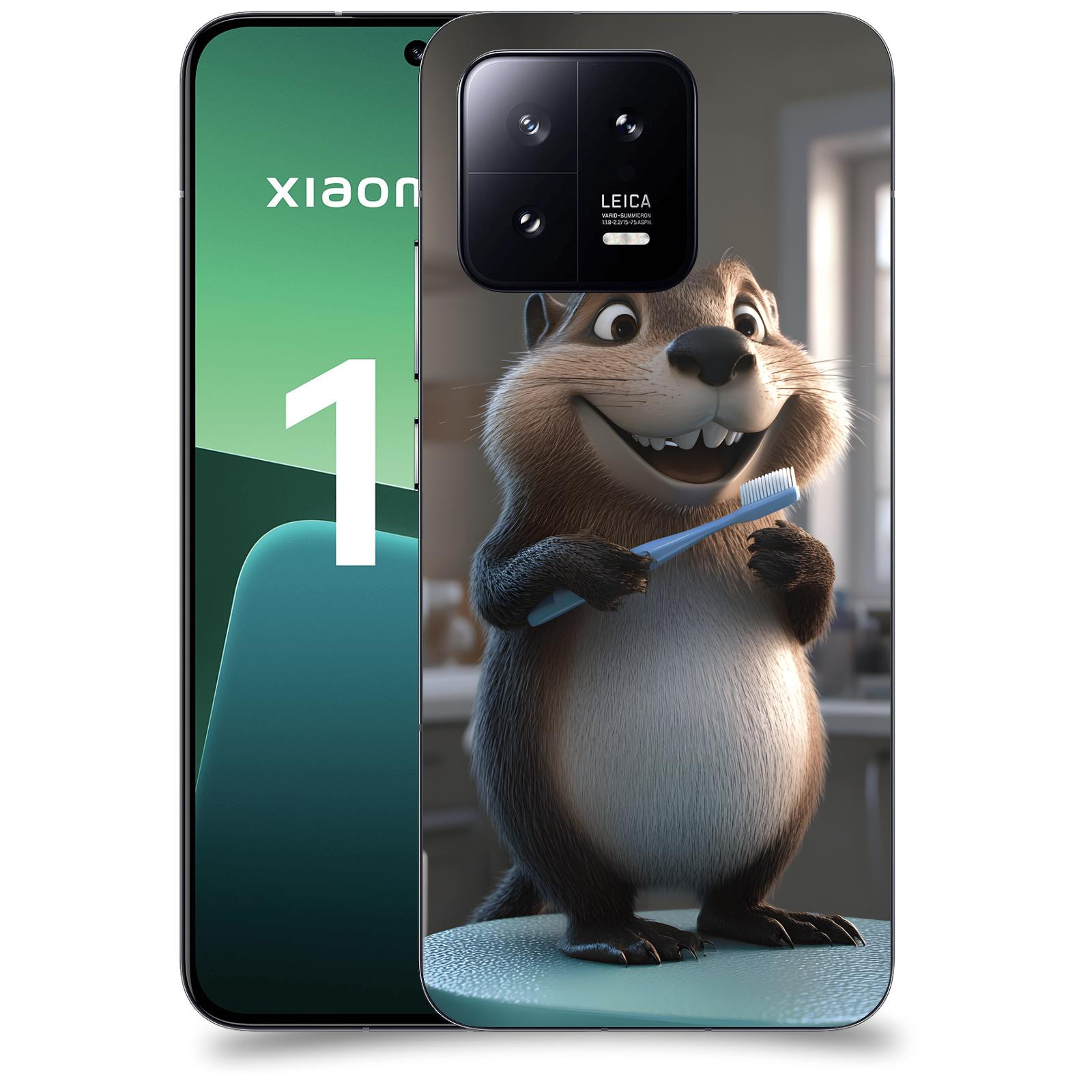 ACOVER Kryt na mobil Xiaomi 13 - Bobr zubař