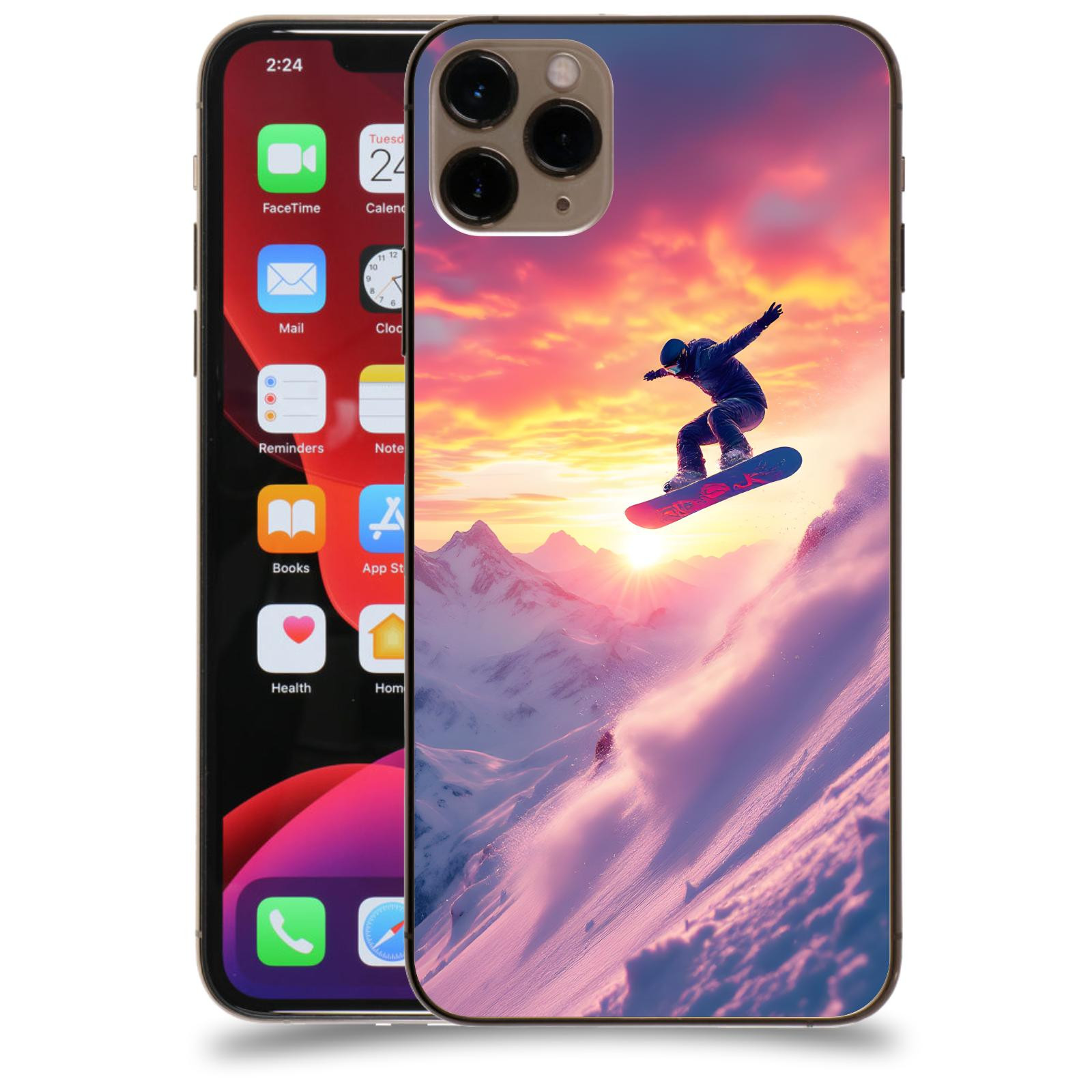 ACOVER Kryt na mobil Apple iPhone 11 Pro Max - Snowboard