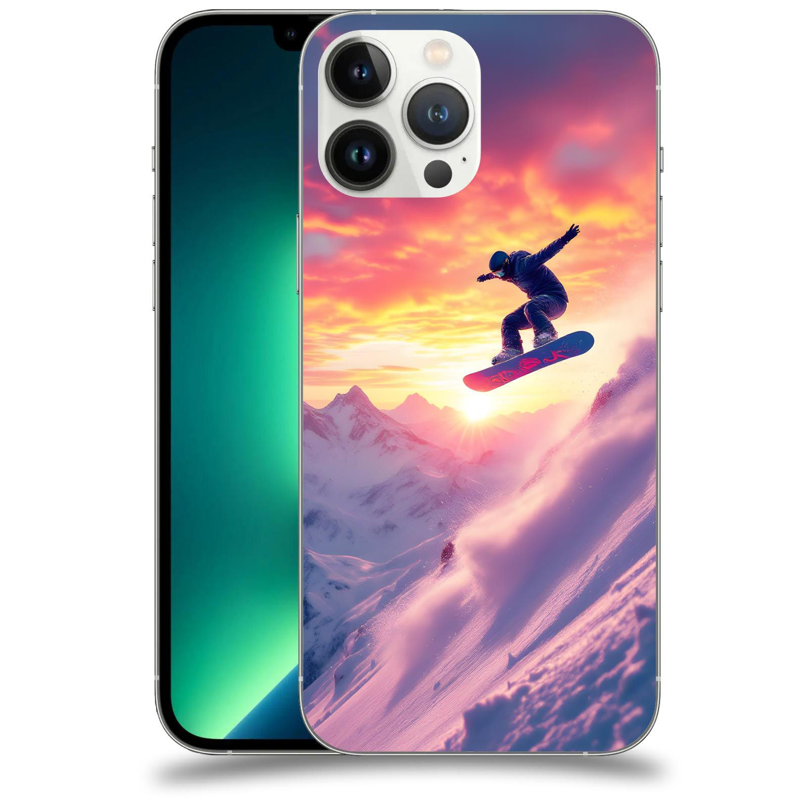 ACOVER Kryt na mobil Apple iPhone 13 Pro Max - Snowboard