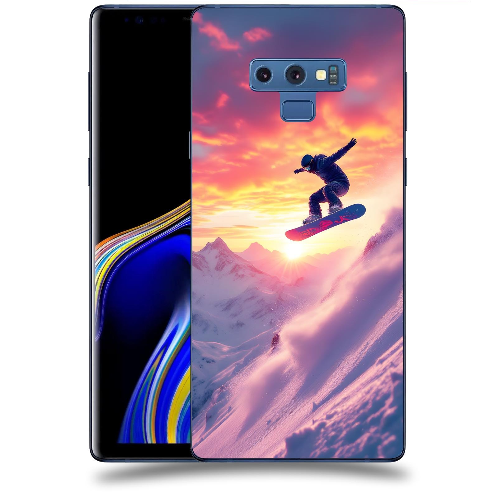 ACOVER Kryt na mobil Samsung Galaxy Note 9 N960F - Snowboard