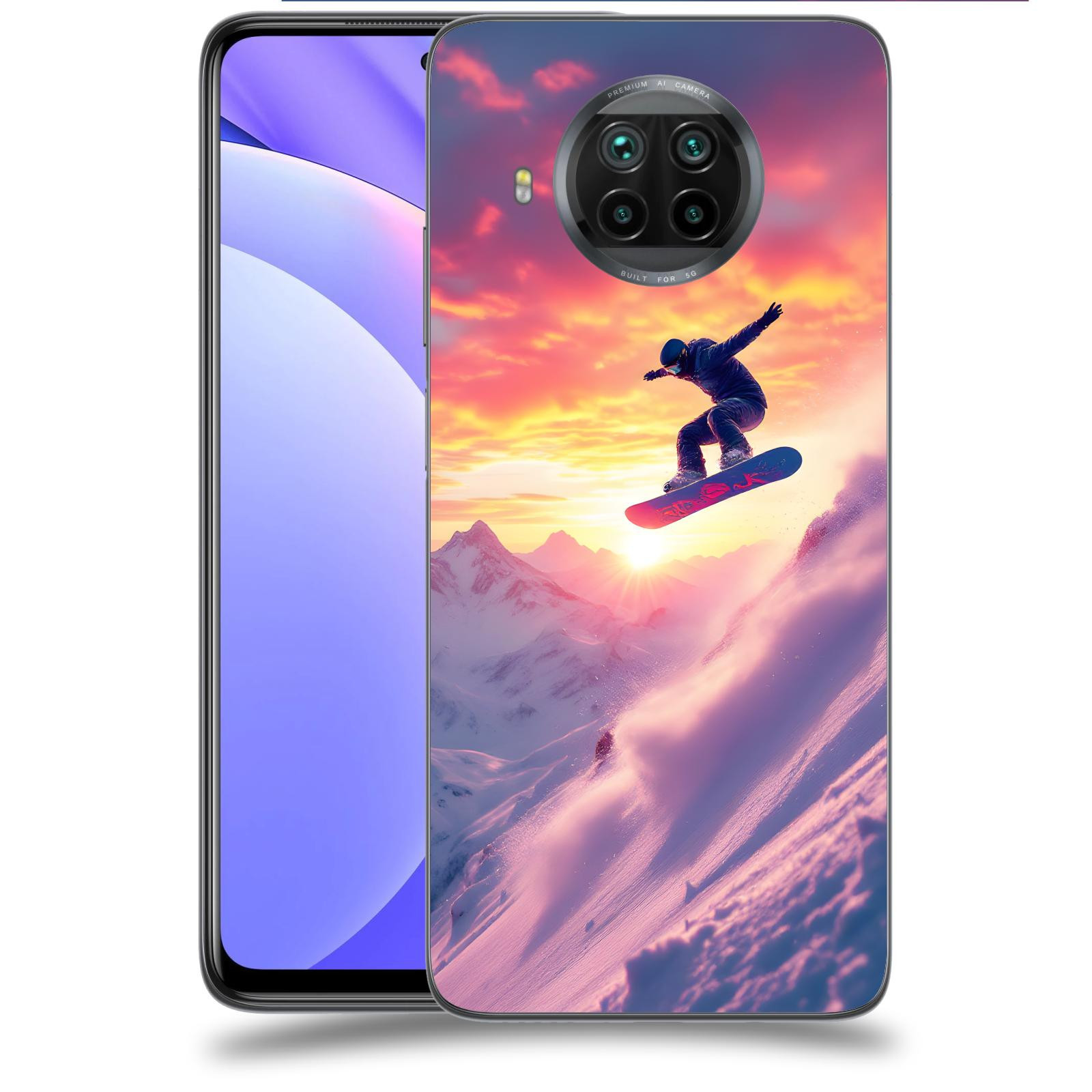 ACOVER Kryt na mobil Xiaomi Mi 10T Lite - Snowboard