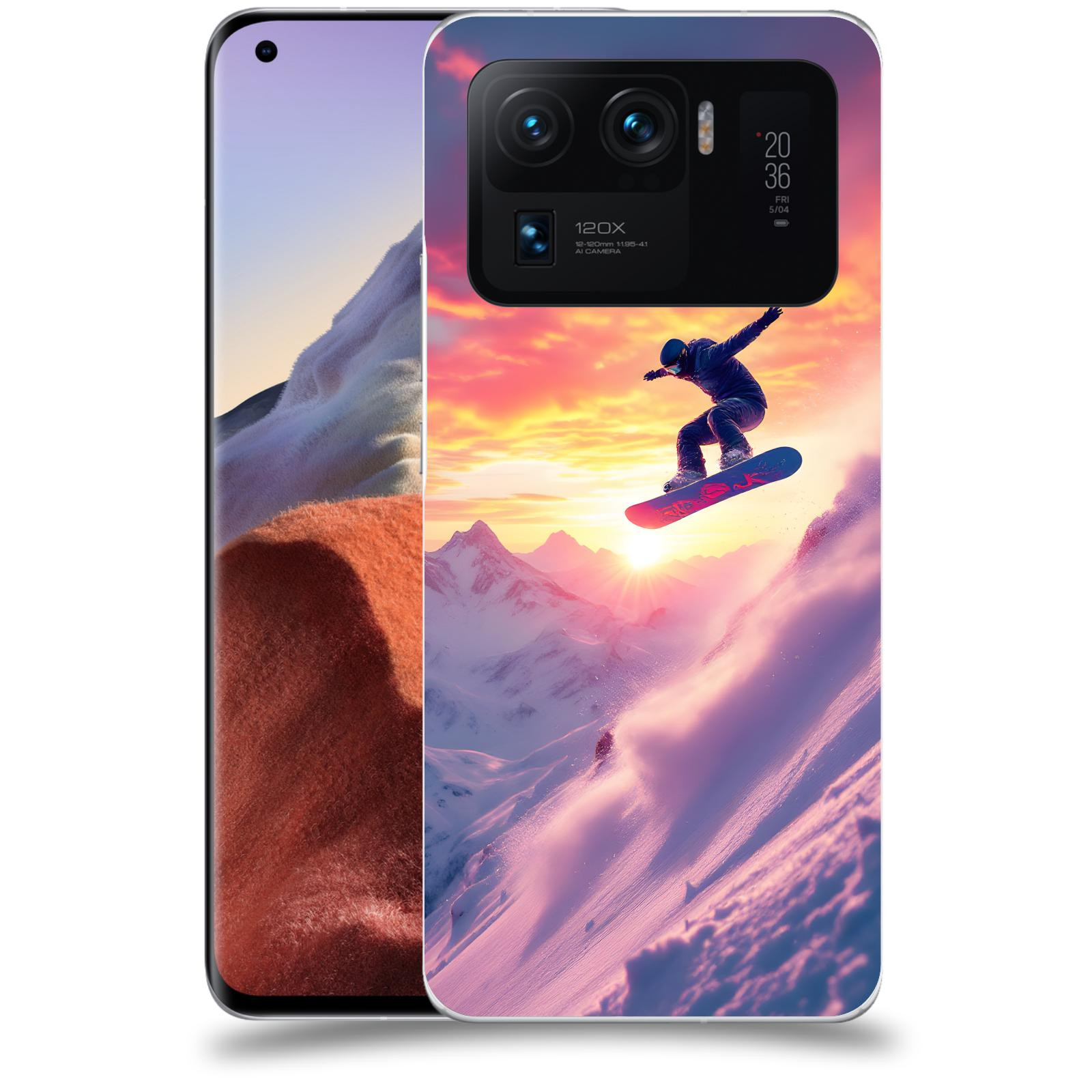 ACOVER Kryt na mobil Xiaomi Mi 11 Ultra - Snowboard
