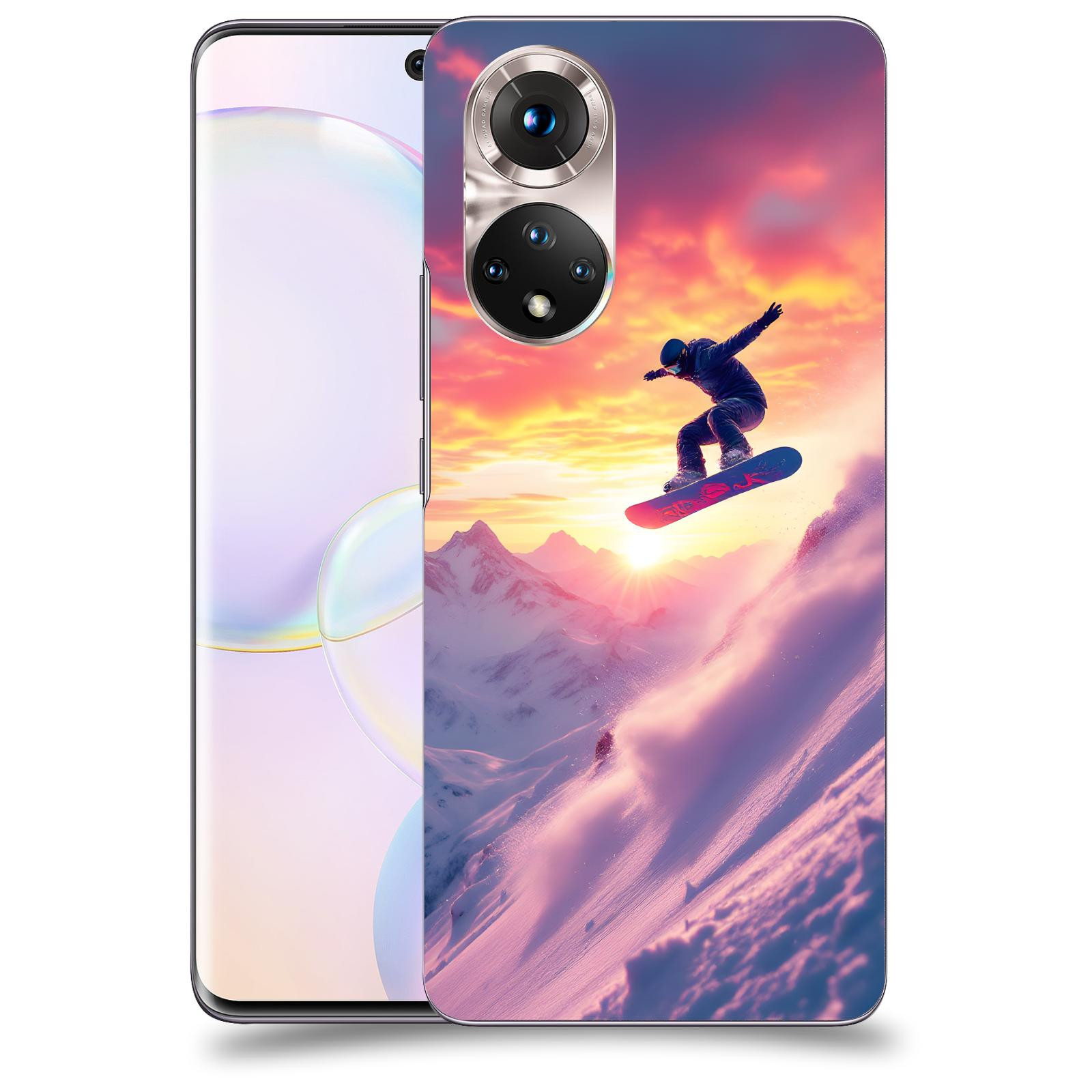 ACOVER Kryt na mobil Honor 50 5G - Snowboard