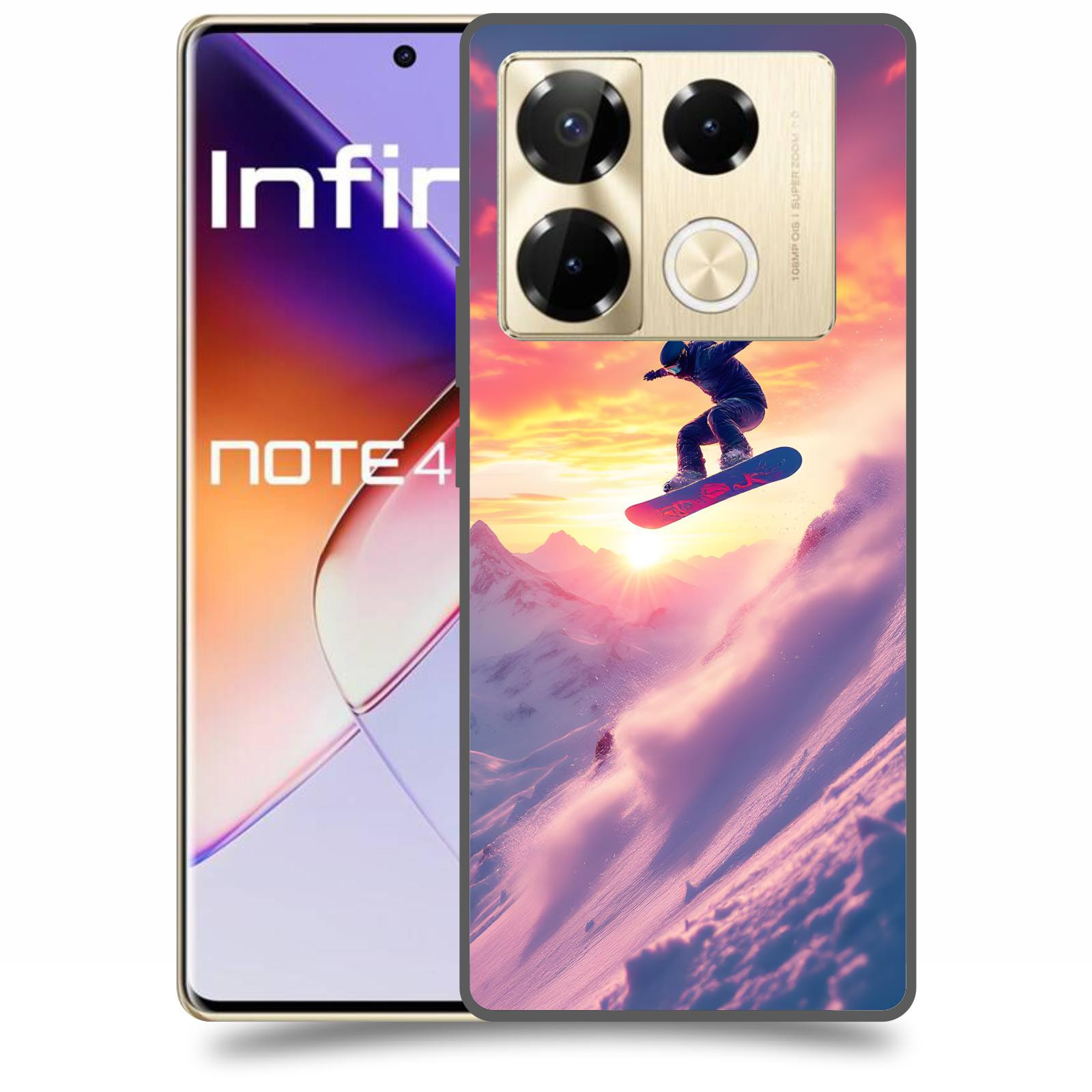ACOVER Kryt na mobil Infinix Note 40 PRO - Snowboard