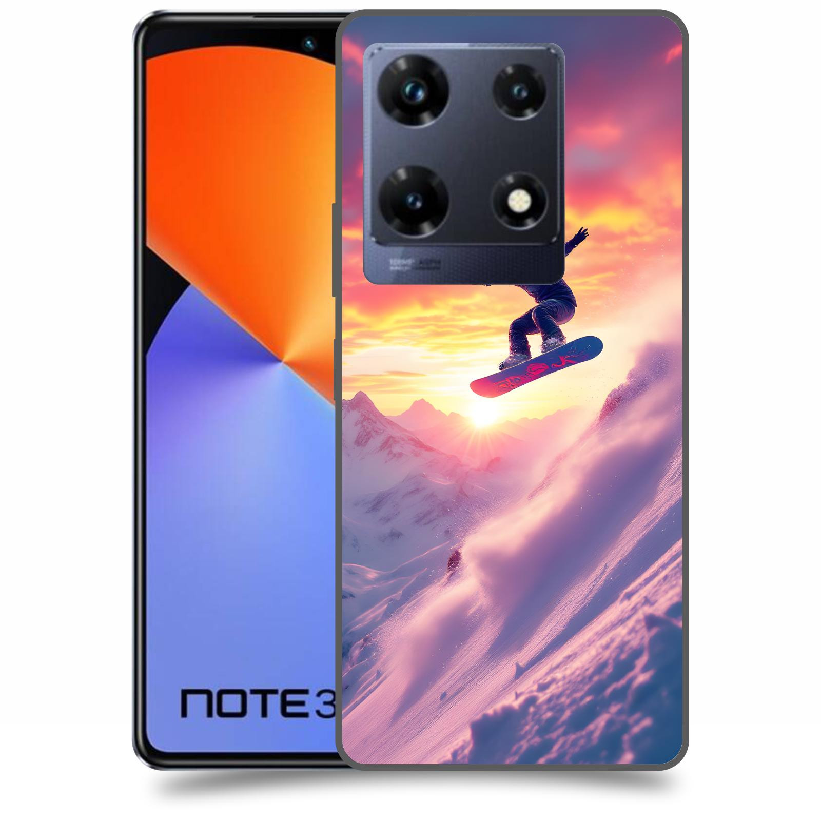 ACOVER Kryt na mobil Infinix Note 30 PRO - Snowboard