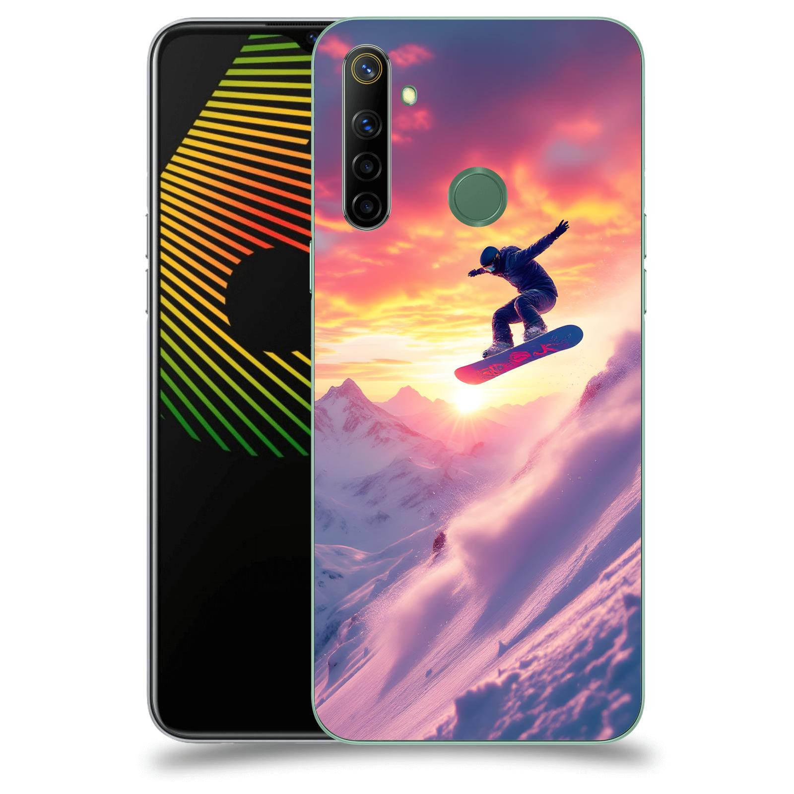 ACOVER Kryt na mobil Realme 6i - Snowboard