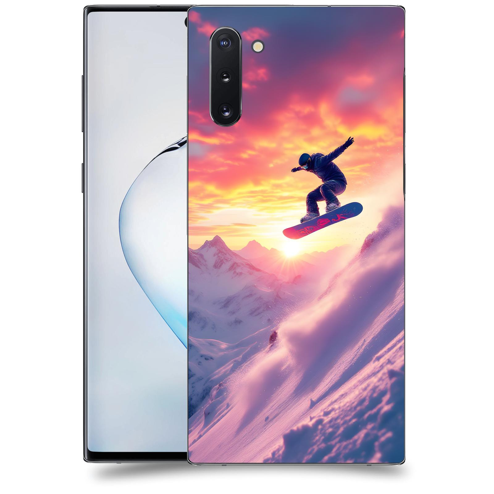 ACOVER Kryt na mobil Samsung Galaxy Note 10 N970F - Snowboard