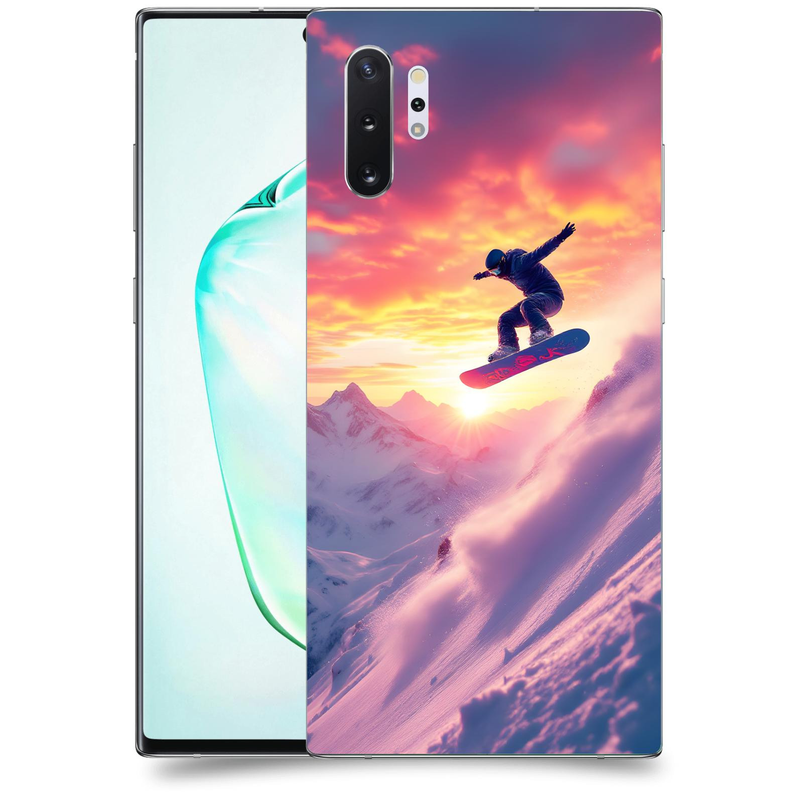 ACOVER Kryt na mobil Samsung Galaxy Note 10+ N975F - Snowboard