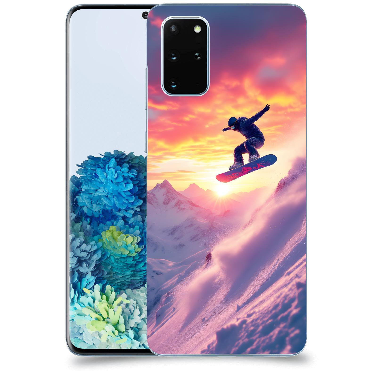 ACOVER Kryt na mobil Samsung Galaxy S20+ G985F - Snowboard