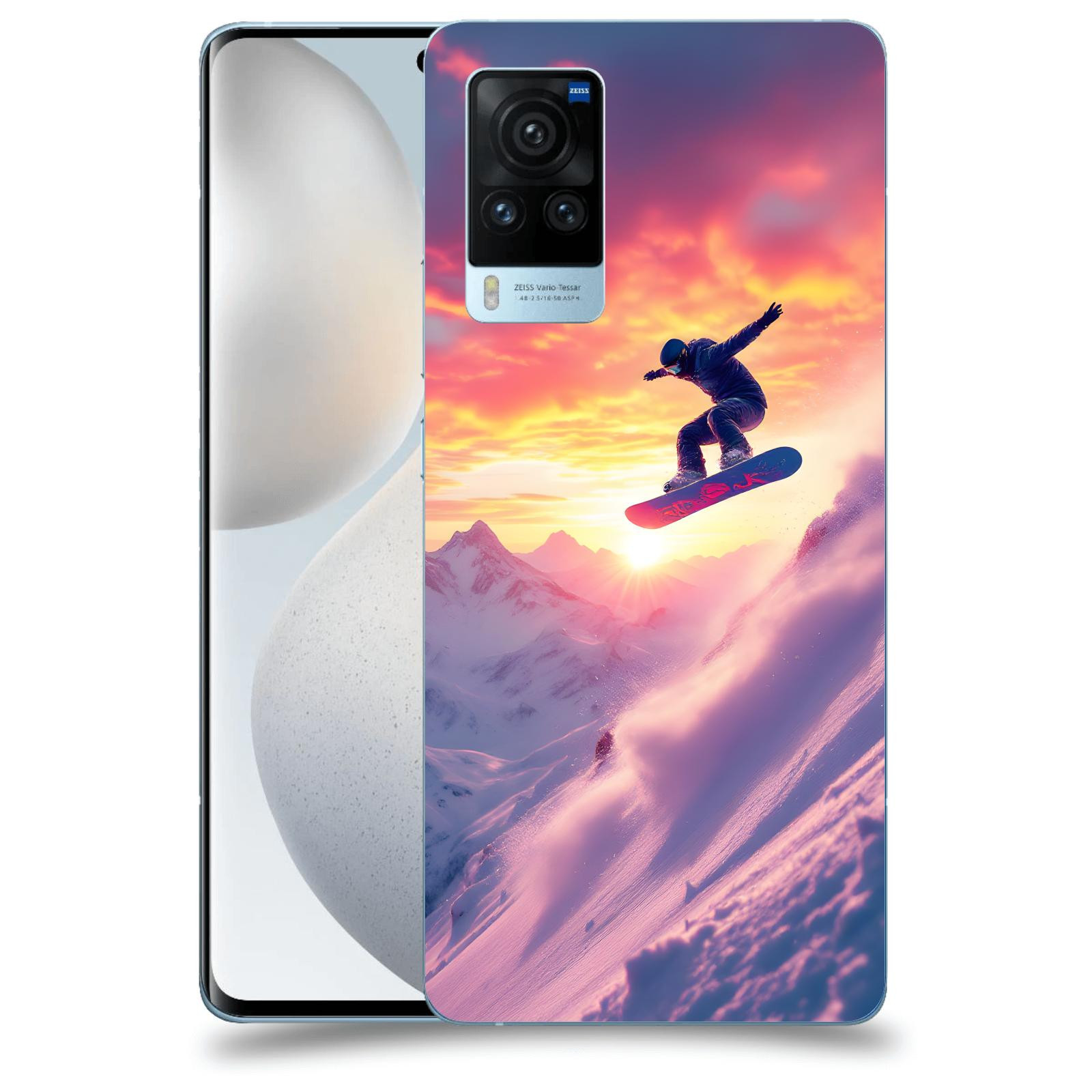 ACOVER Kryt na mobil Vivo X60 Pro 5G - Snowboard