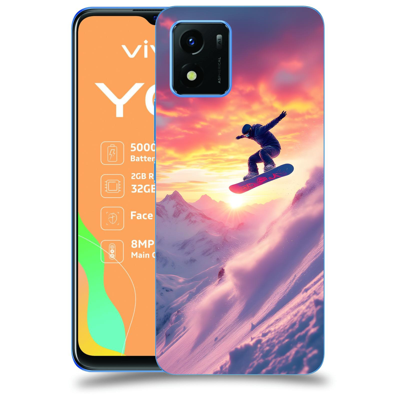 ACOVER Kryt na mobil Vivo Y01 - Snowboard