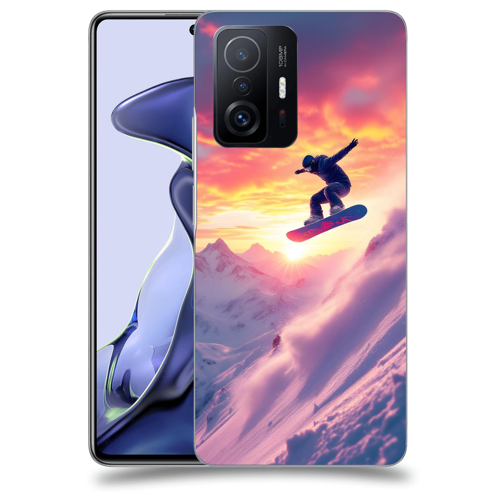 ACOVER Kryt na mobil Xiaomi 11T - Snowboard