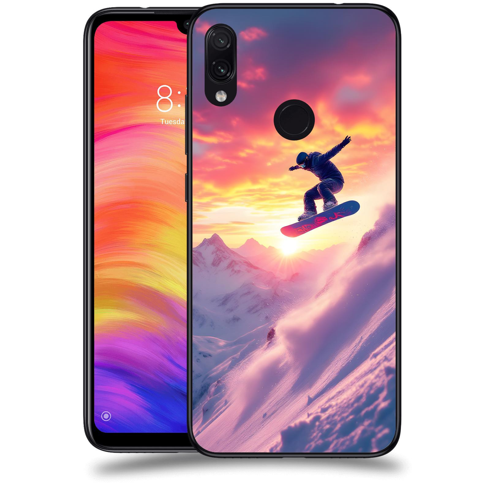 ACOVER Kryt na mobil Xiaomi Redmi Note 7 - Snowboard