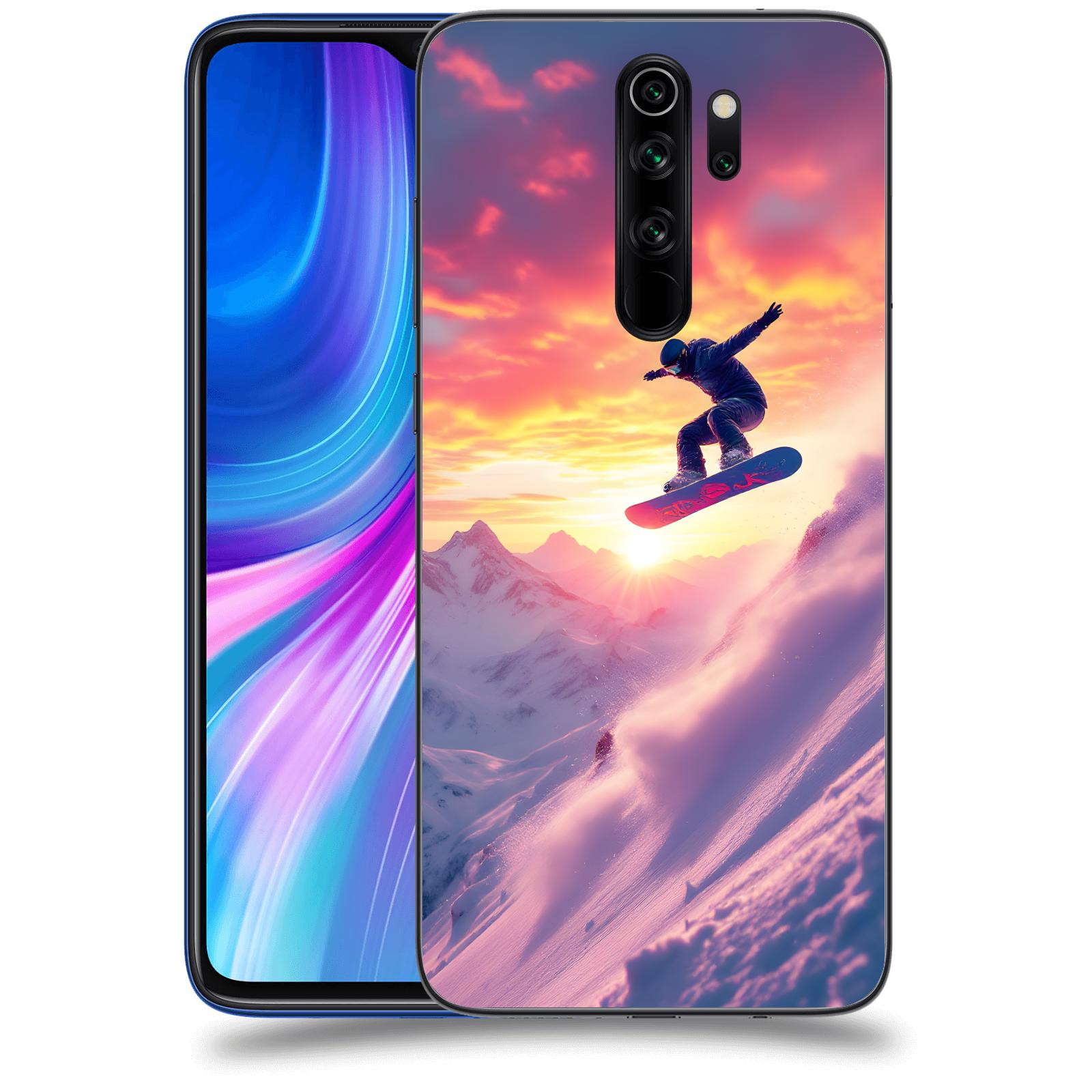 ACOVER Kryt na mobil Xiaomi Redmi Note 8 Pro - Snowboard