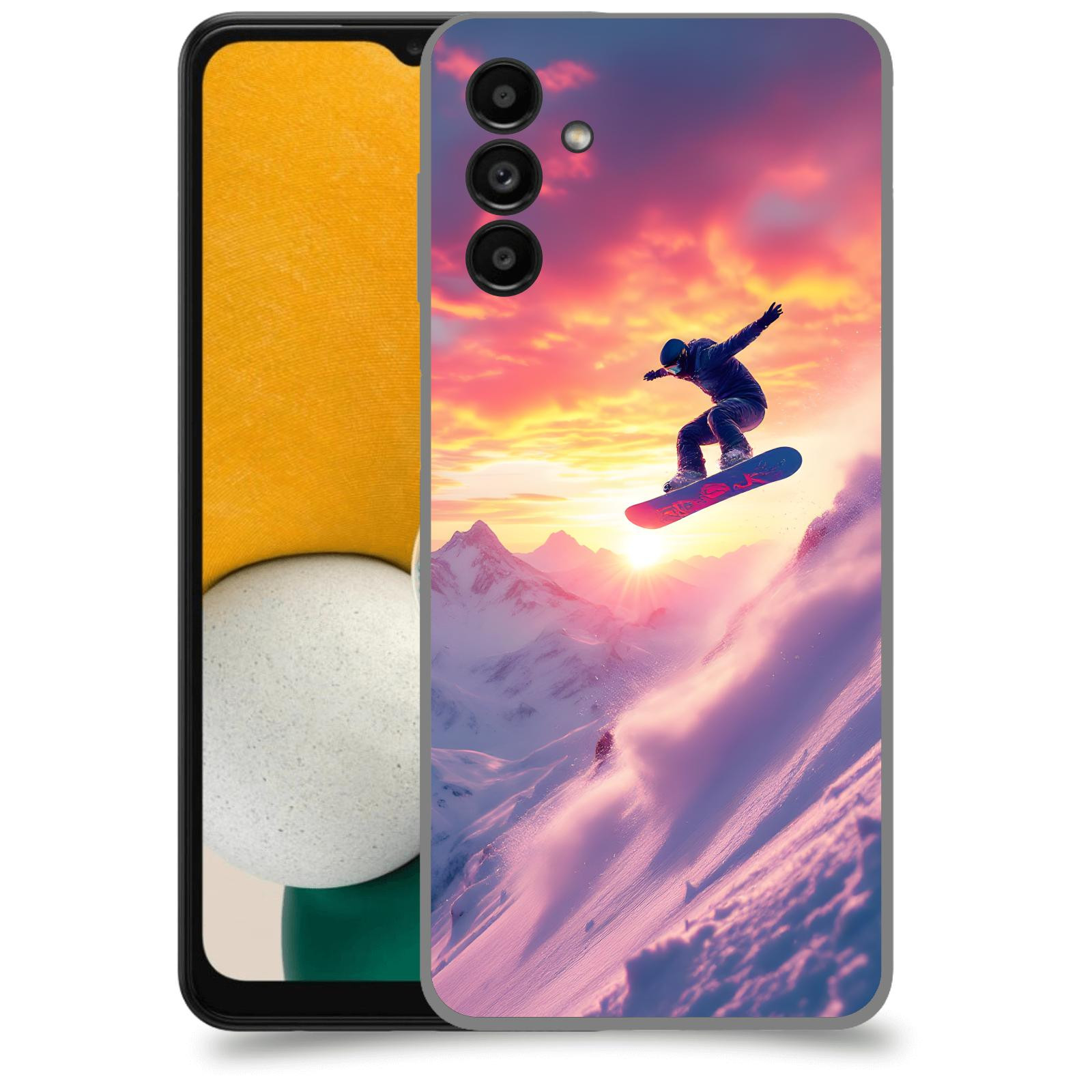 ACOVER Kryt na mobil Samsung Galaxy A13 5G A136B - Snowboard