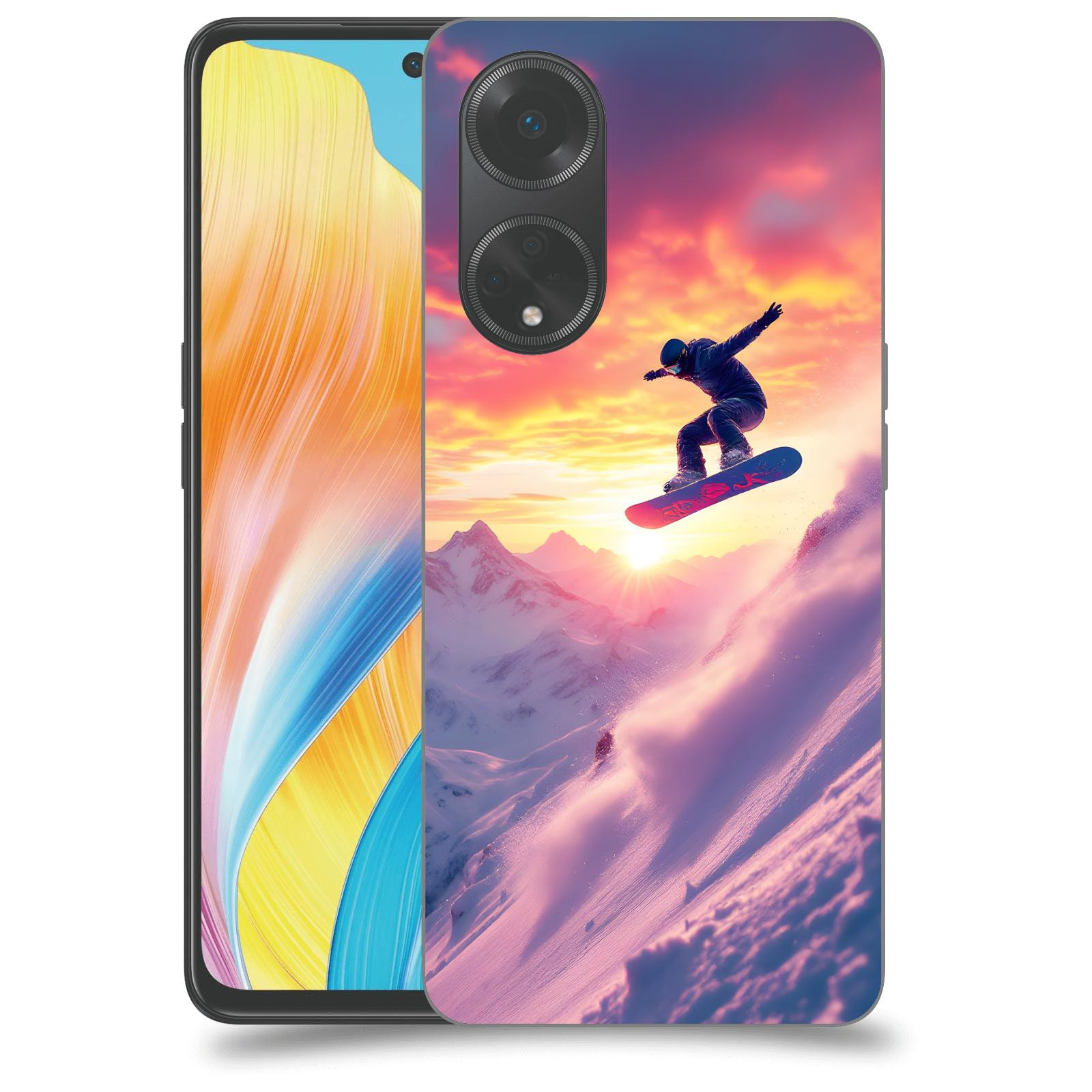 ACOVER Kryt na mobil OPPO A98 5G - Snowboard