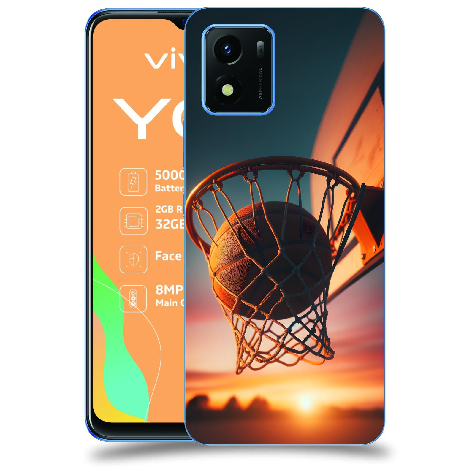 ACOVER Kryt na mobil Vivo Y01 - Basketball