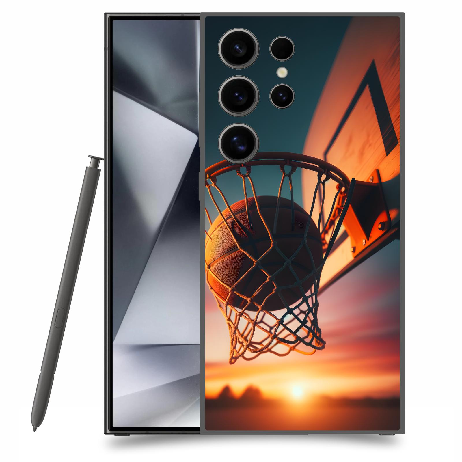 ACOVER Kryt na mobil Samsung Galaxy S24 Ultra - Basketball