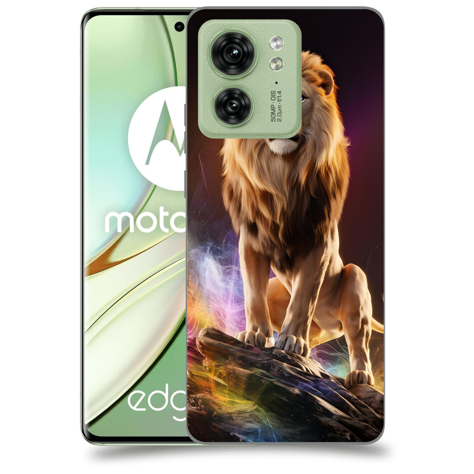 ACOVER Kryt na mobil Motorola EDGE 40 5G - Magic Lion