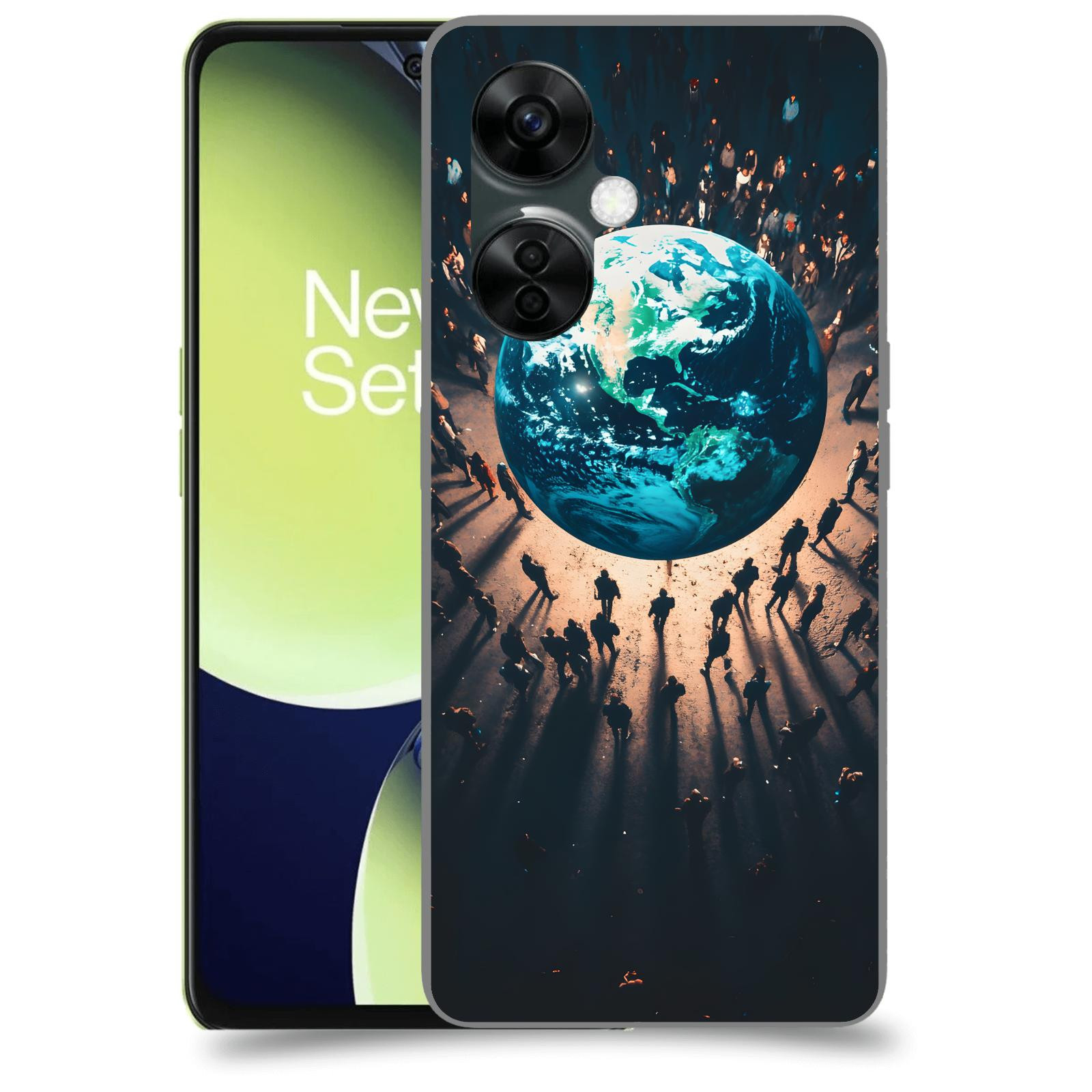 ACOVER Kryt na mobil OnePlus Nord CE 3 Lite 5G - People around the Earth