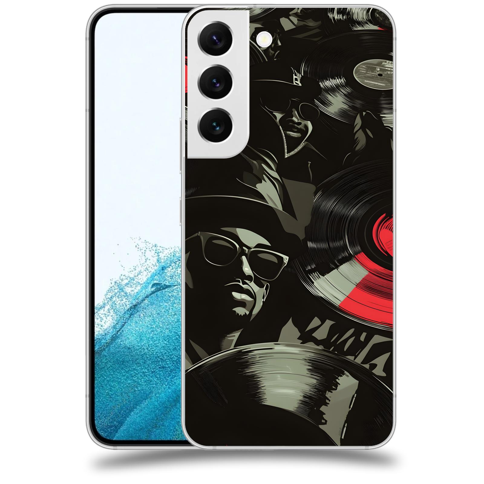 ACOVER Kryt na mobil Samsung Galaxy S22 5G - Vinyl record 2