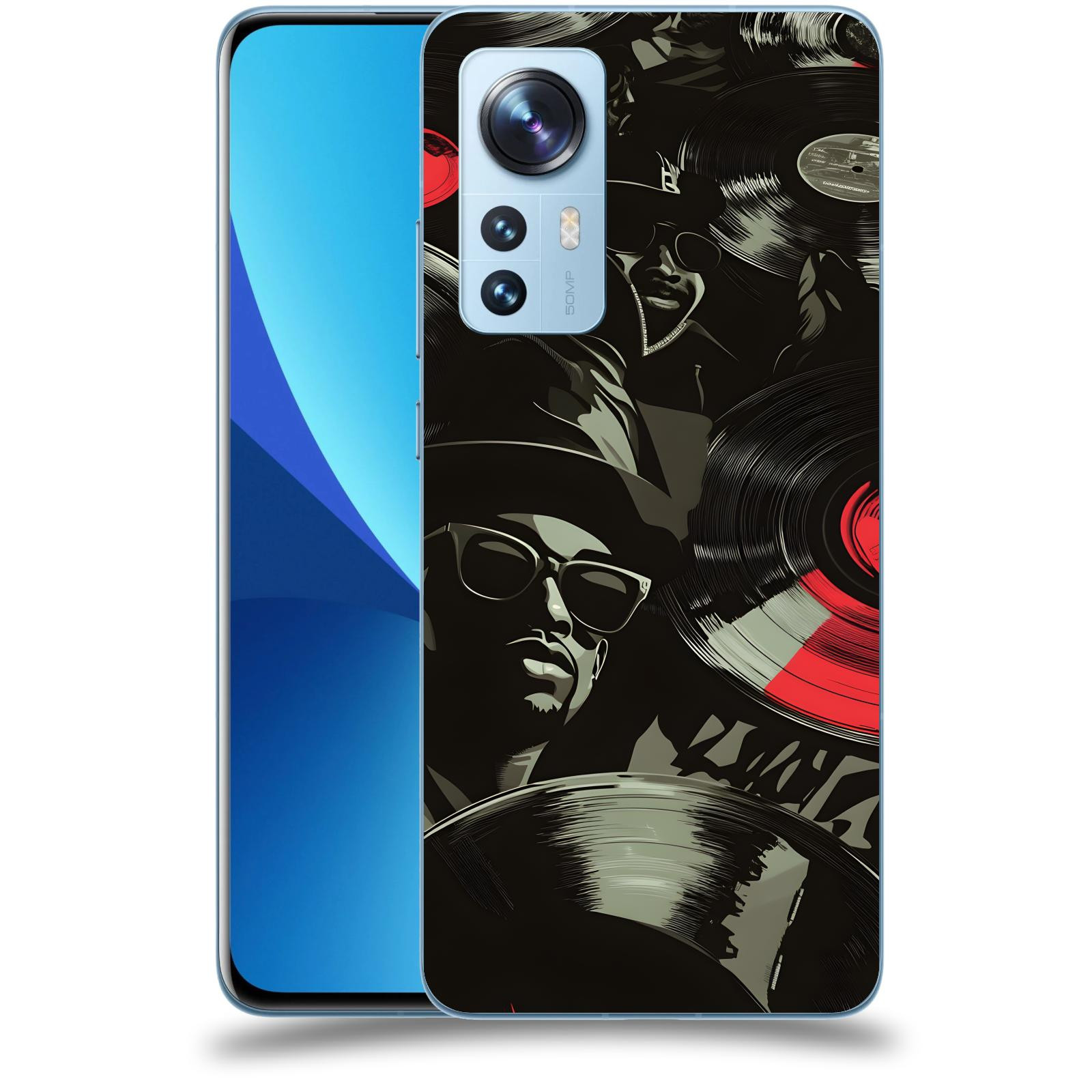 ACOVER Kryt na mobil Xiaomi 12 - Vinyl record 2