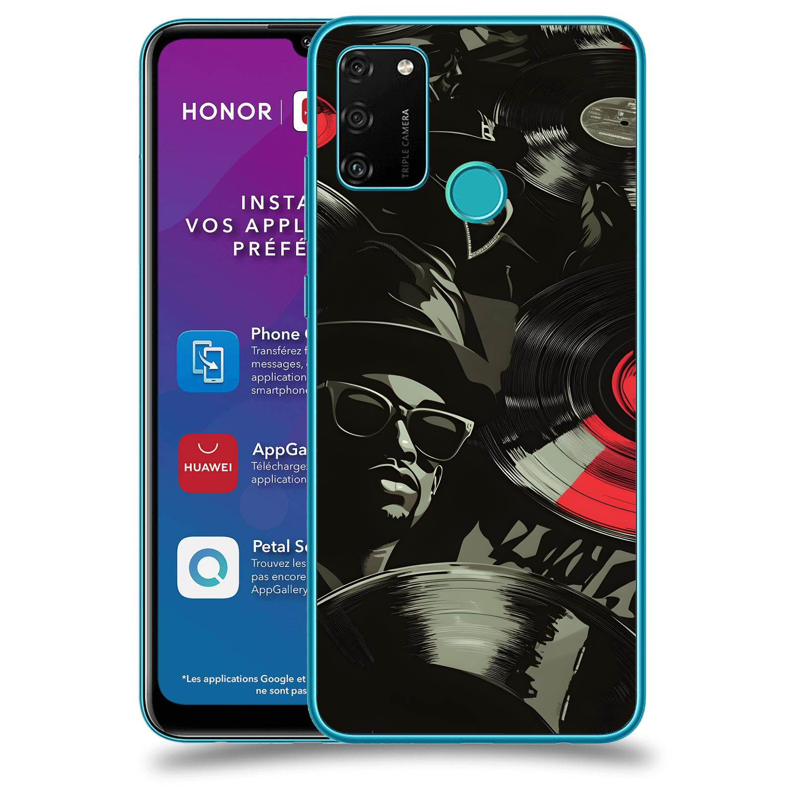 ACOVER Kryt na mobil Honor 9A - Vinyl record 2