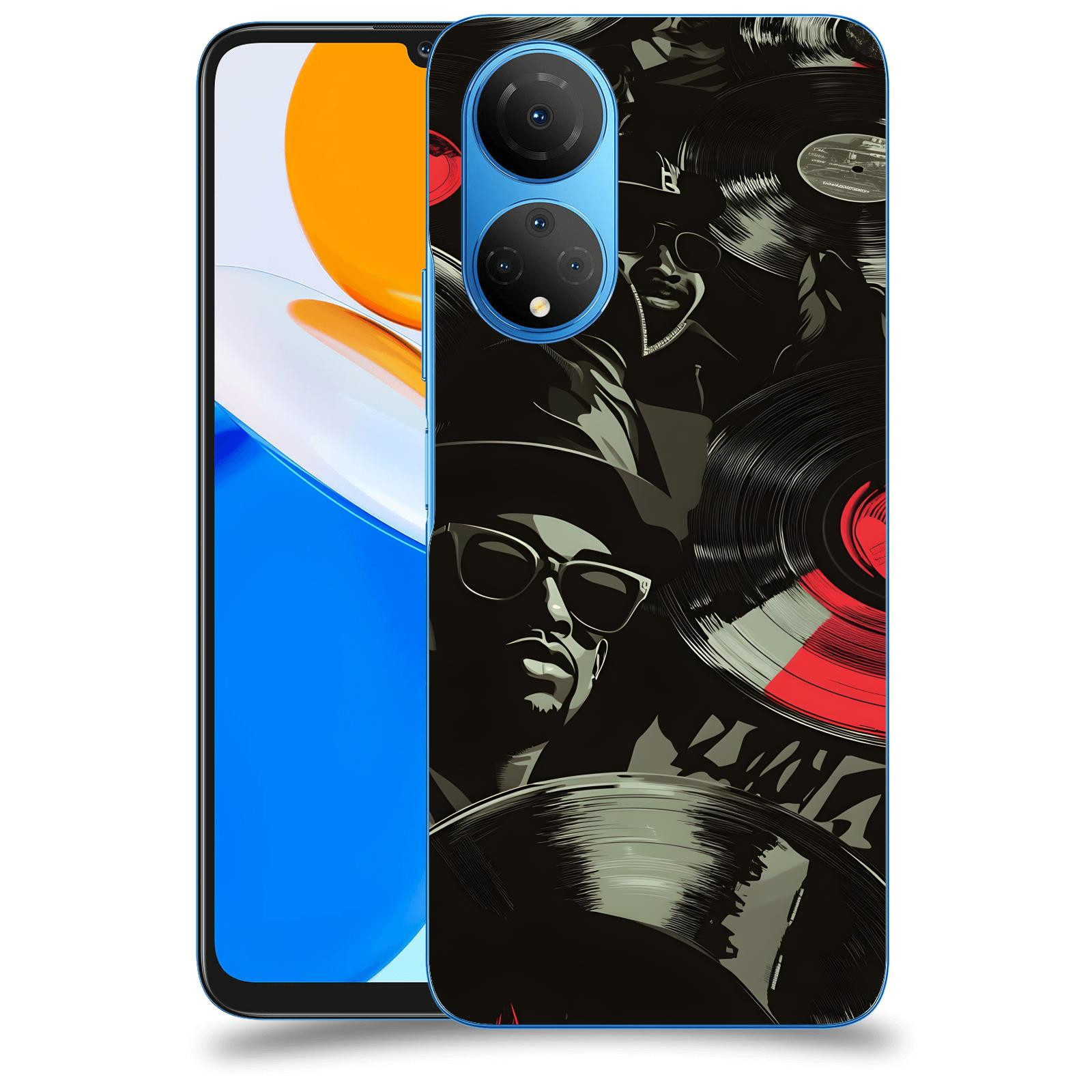 ACOVER Kryt na mobil Honor X7 - Vinyl record 2