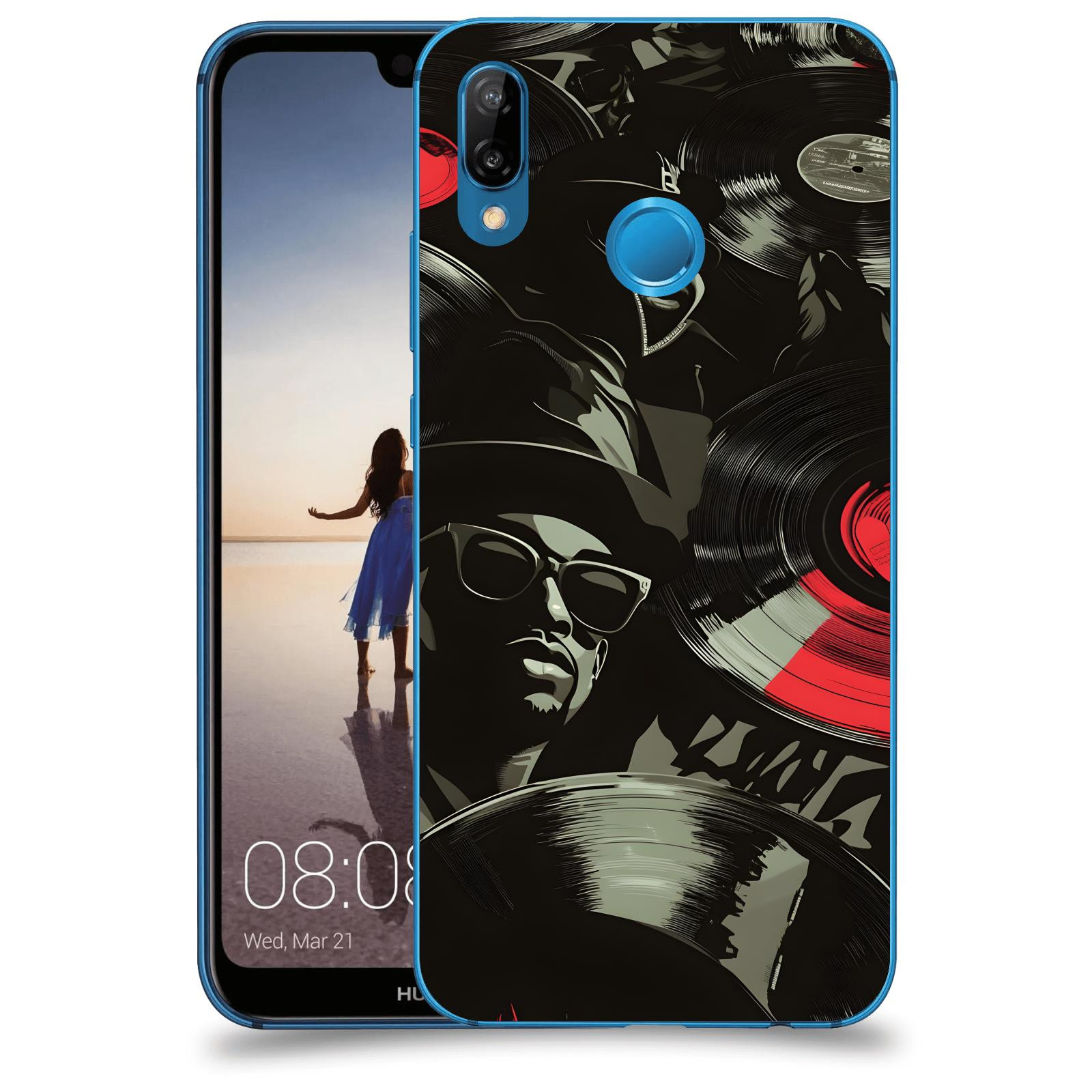 ACOVER Kryt na mobil Huawei P20 Lite - Vinyl record 2