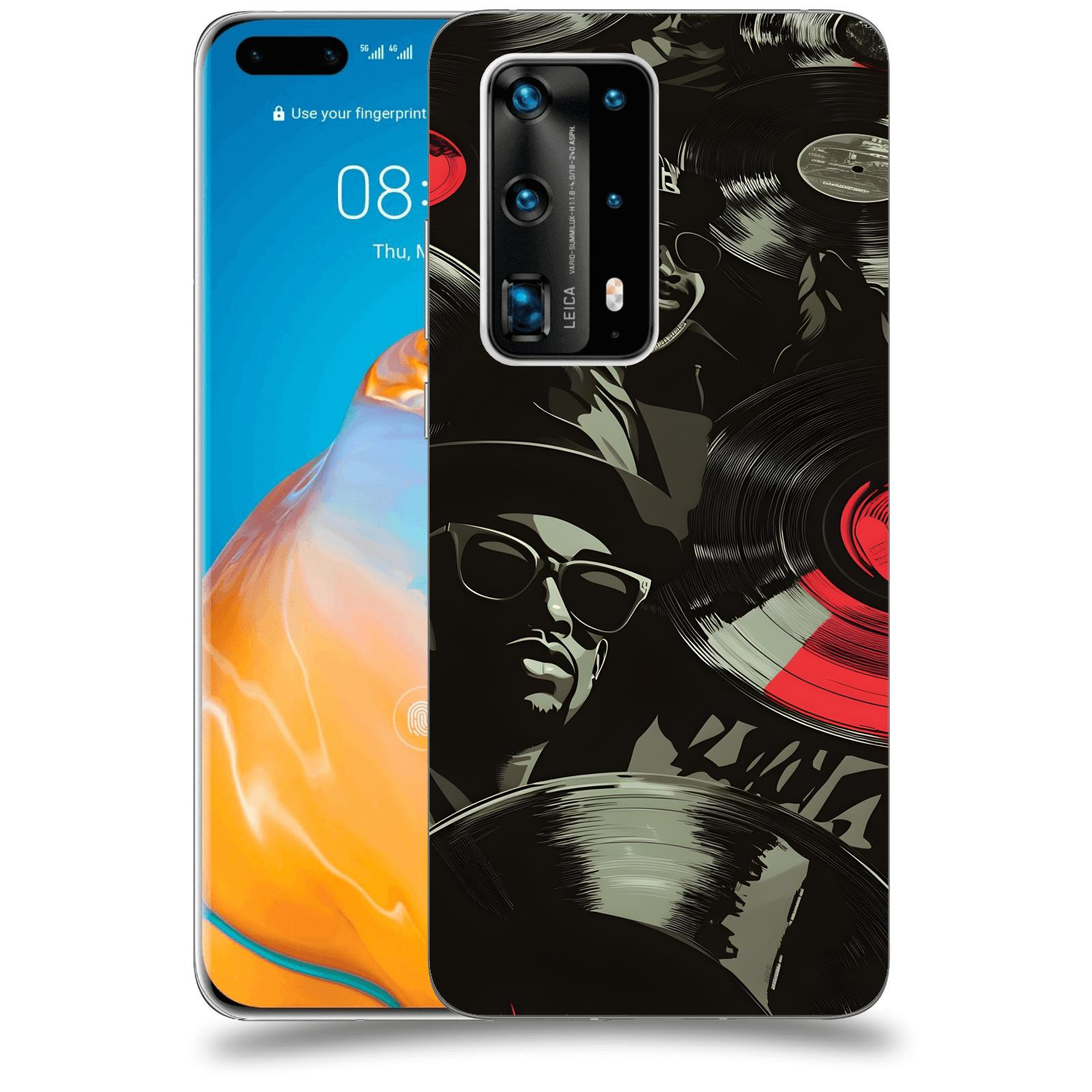 ACOVER Kryt na mobil Huawei P40 Pro - Vinyl record 2