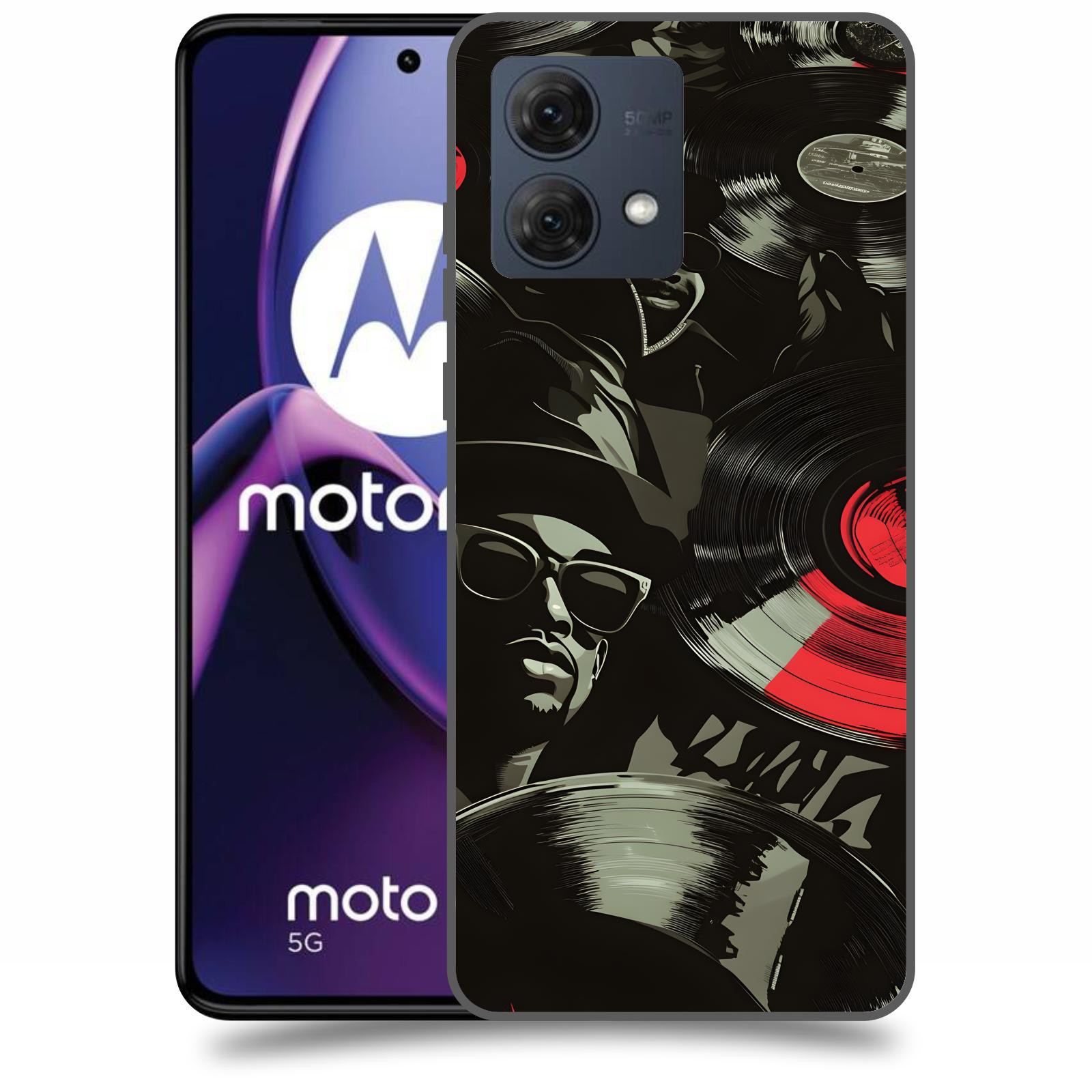 ACOVER Kryt na mobil Motorola Moto G84 5G - Vinyl record 2
