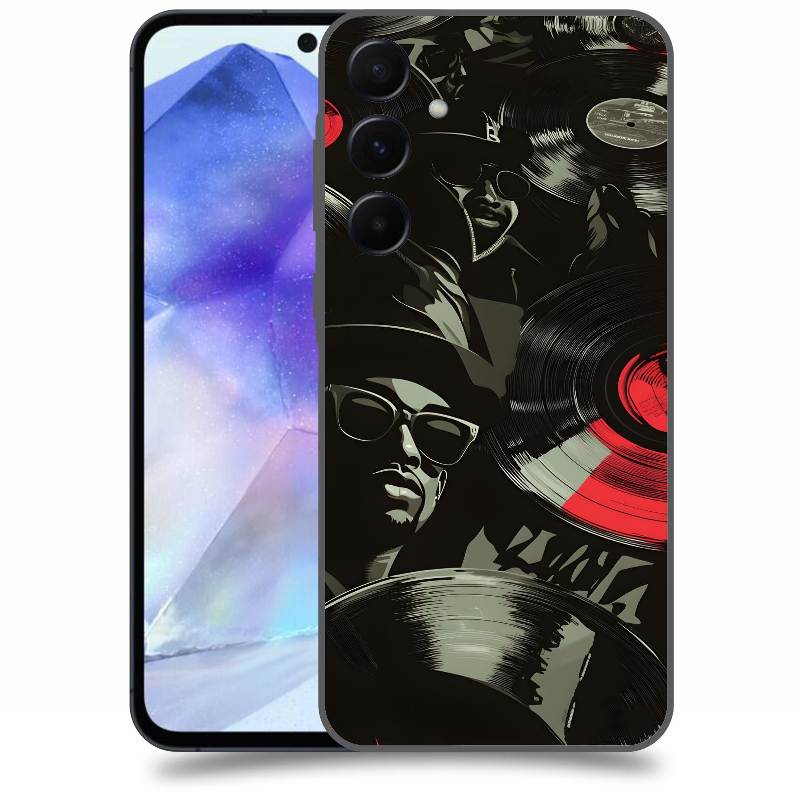 ACOVER Kryt na mobil Samsung Galaxy A55 5G - Vinyl record 2