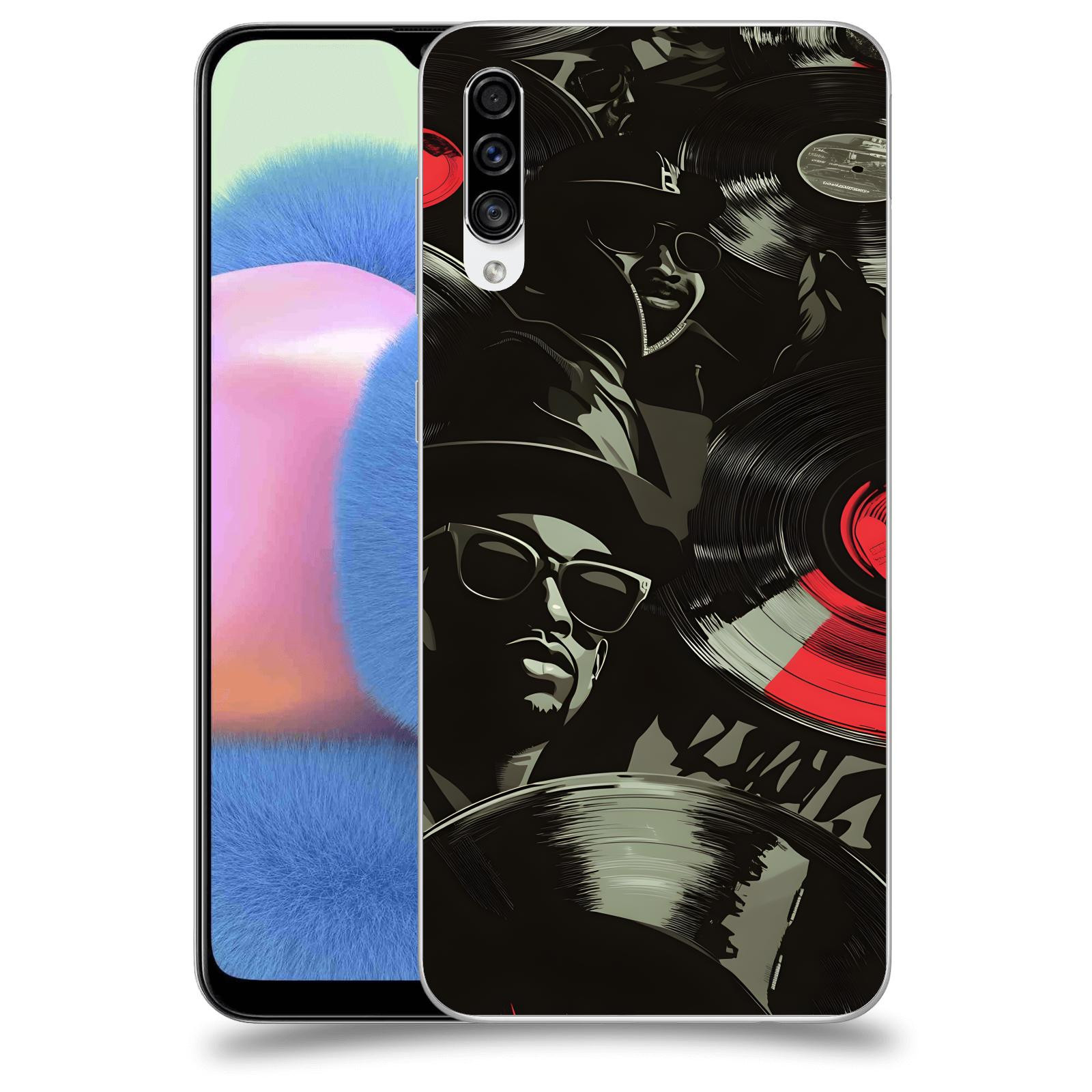 ACOVER Kryt na mobil Samsung Galaxy A30s A307F - Vinyl record 2