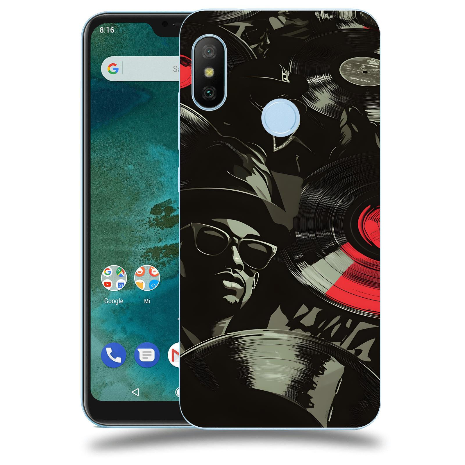ACOVER Kryt na mobil Xiaomi Mi A2 Lite - Vinyl record 2