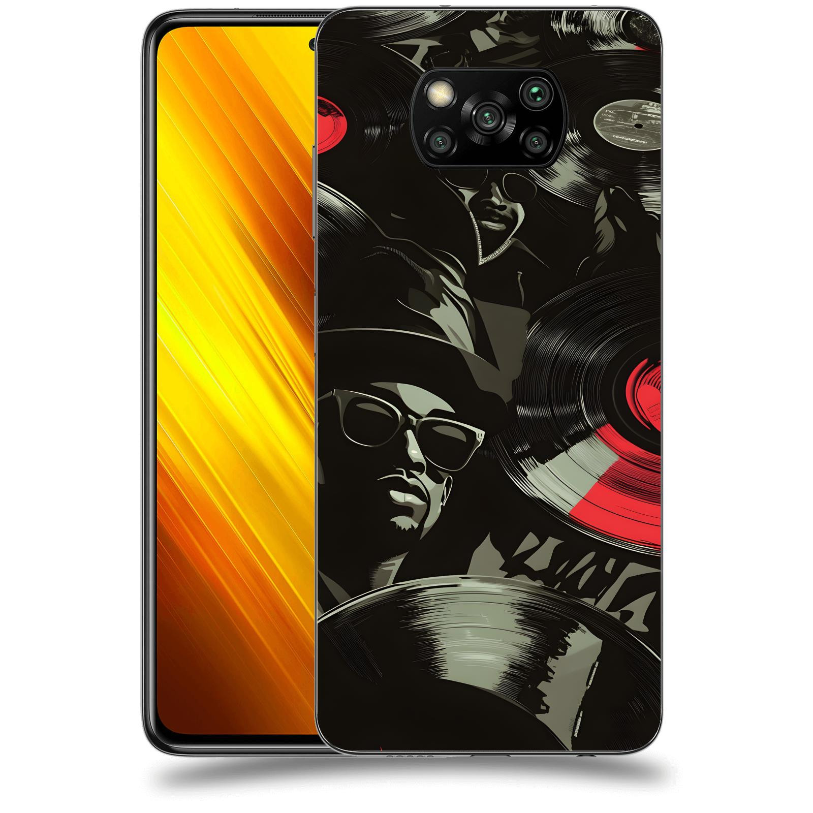 ACOVER Kryt na mobil Xiaomi Poco X3 - Vinyl record 2